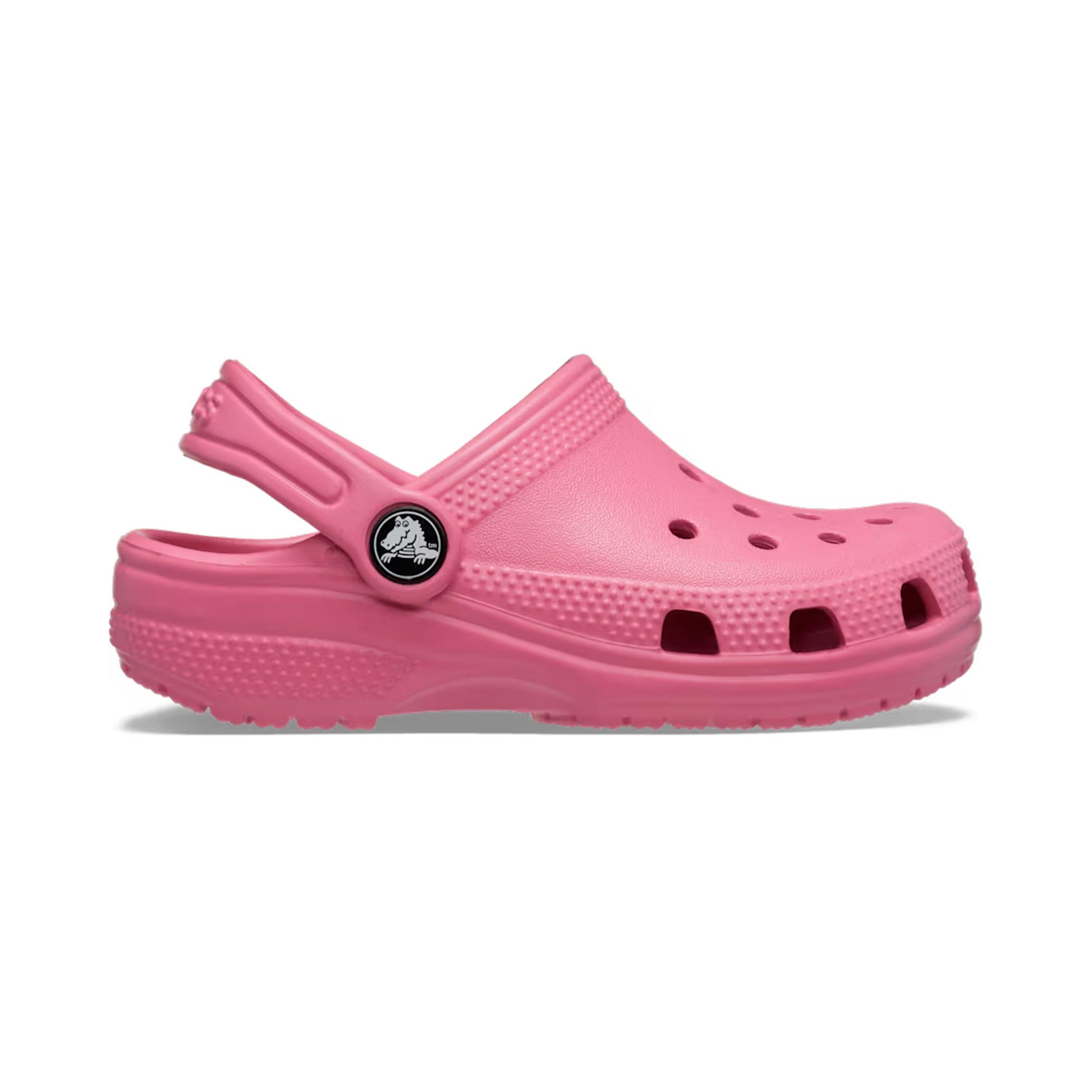Crocs Classic Clog Klapki kąpielowe Dzieci - ciemnoróżowy