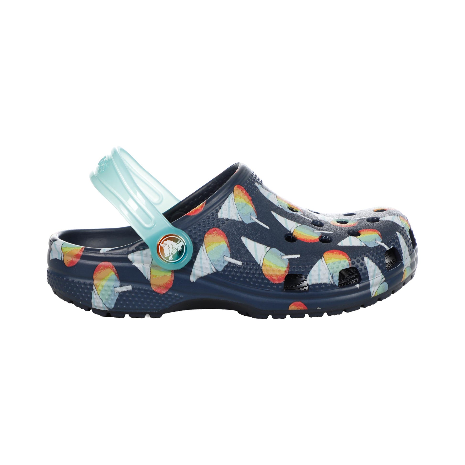Crocs Classic Clog K Klapki kąpielowe Dzieci - ciemnoniebieski