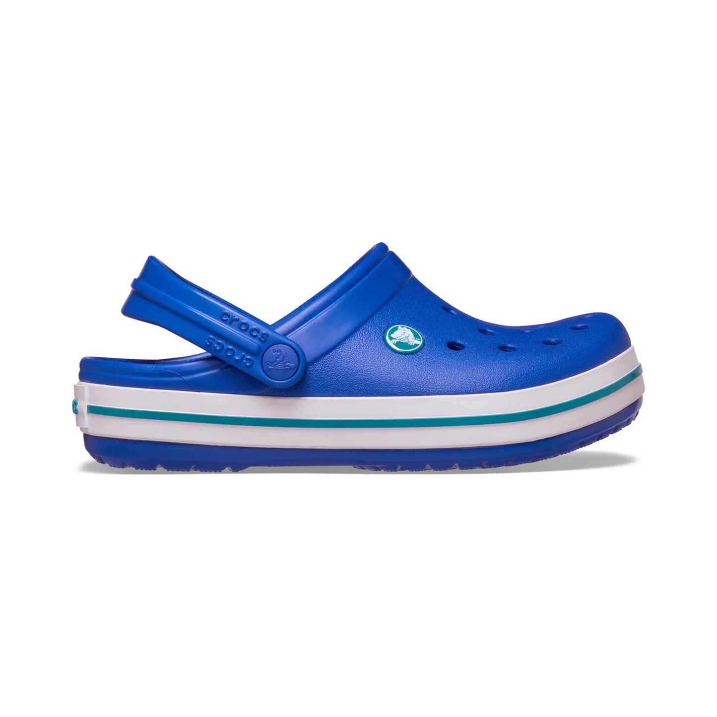 Crocs Crocband Clog Klapki kąpielowe Dzieci - niebieski, biały