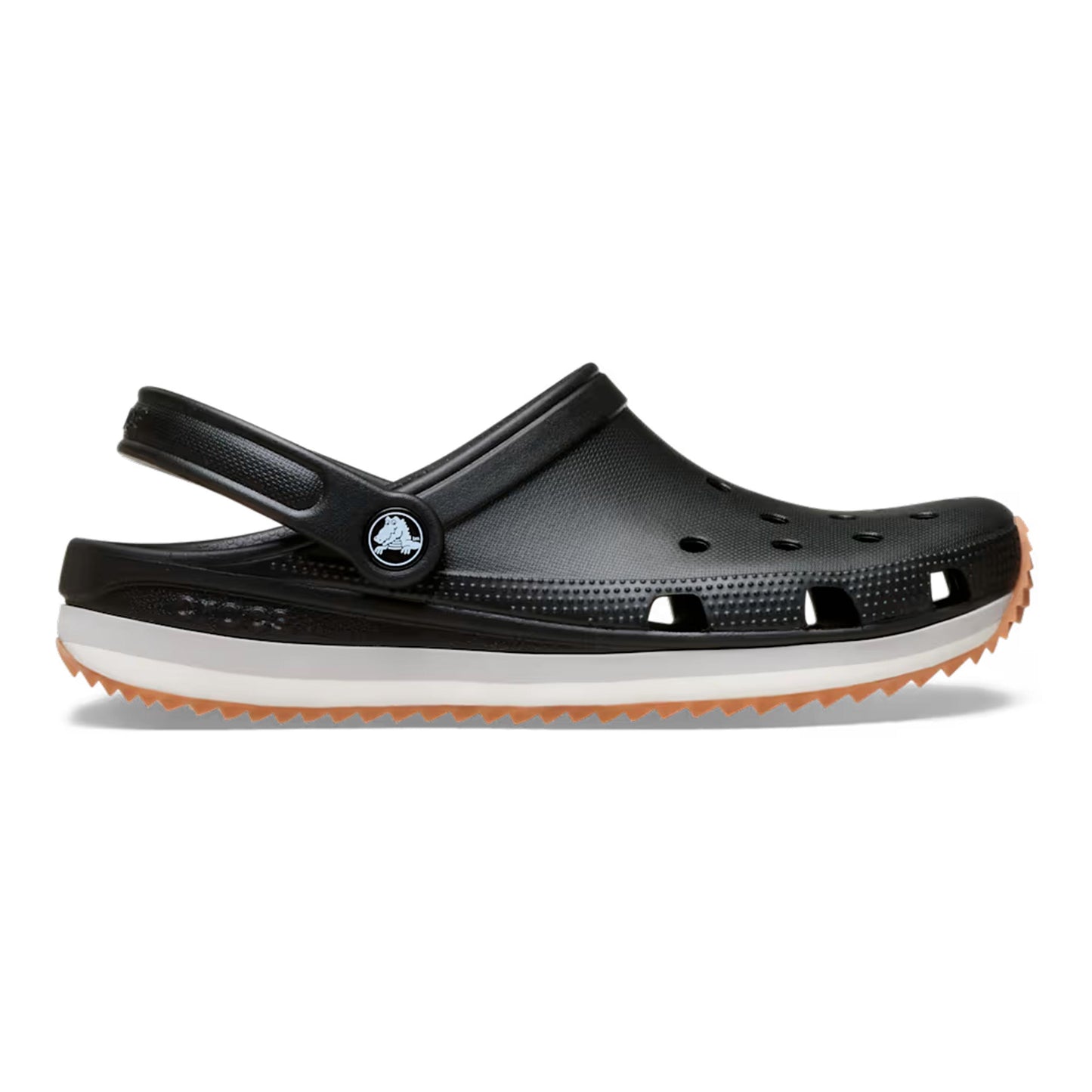 Crocs Classic Retro Runner Klapki kąpielowe Mężczyźni - czarny