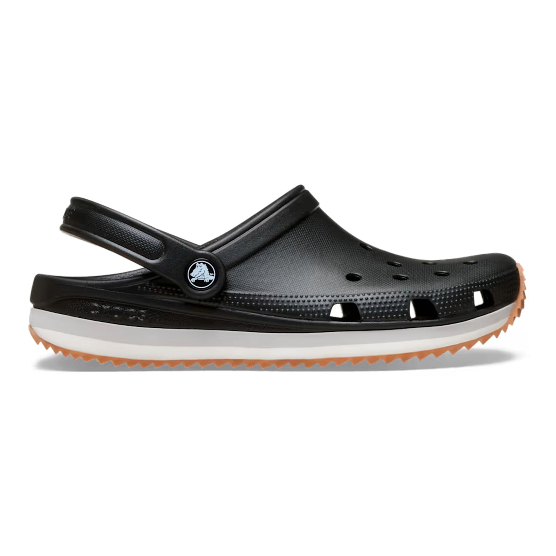 Crocs Classic Retro Runner Klapki kąpielowe Mężczyźni - czarny