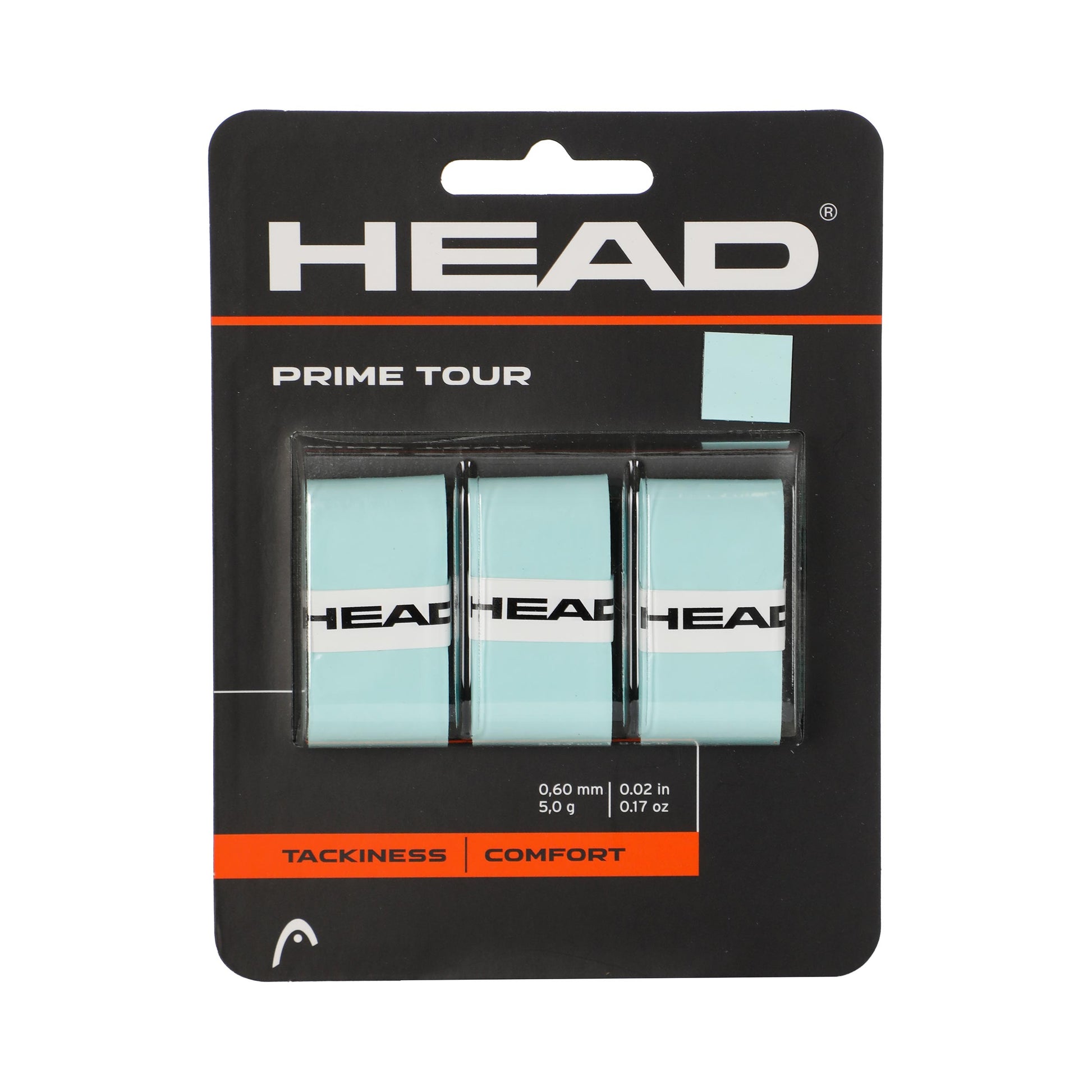 HEAD Prime Tour Opakowanie 3 szt. - turkus
