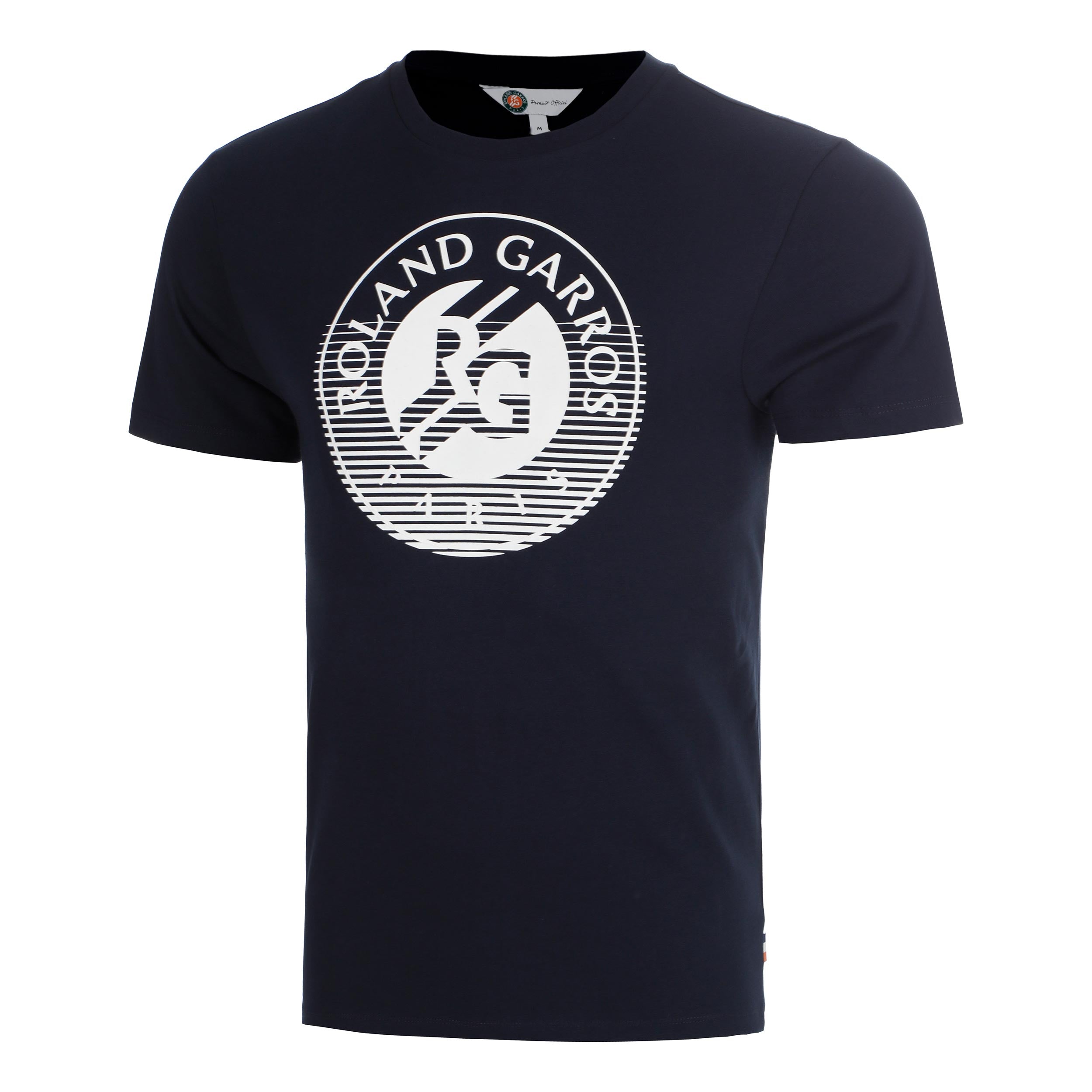 Roland Garros Big Logo Koszulka Mężczyźni - ciemnoniebieski