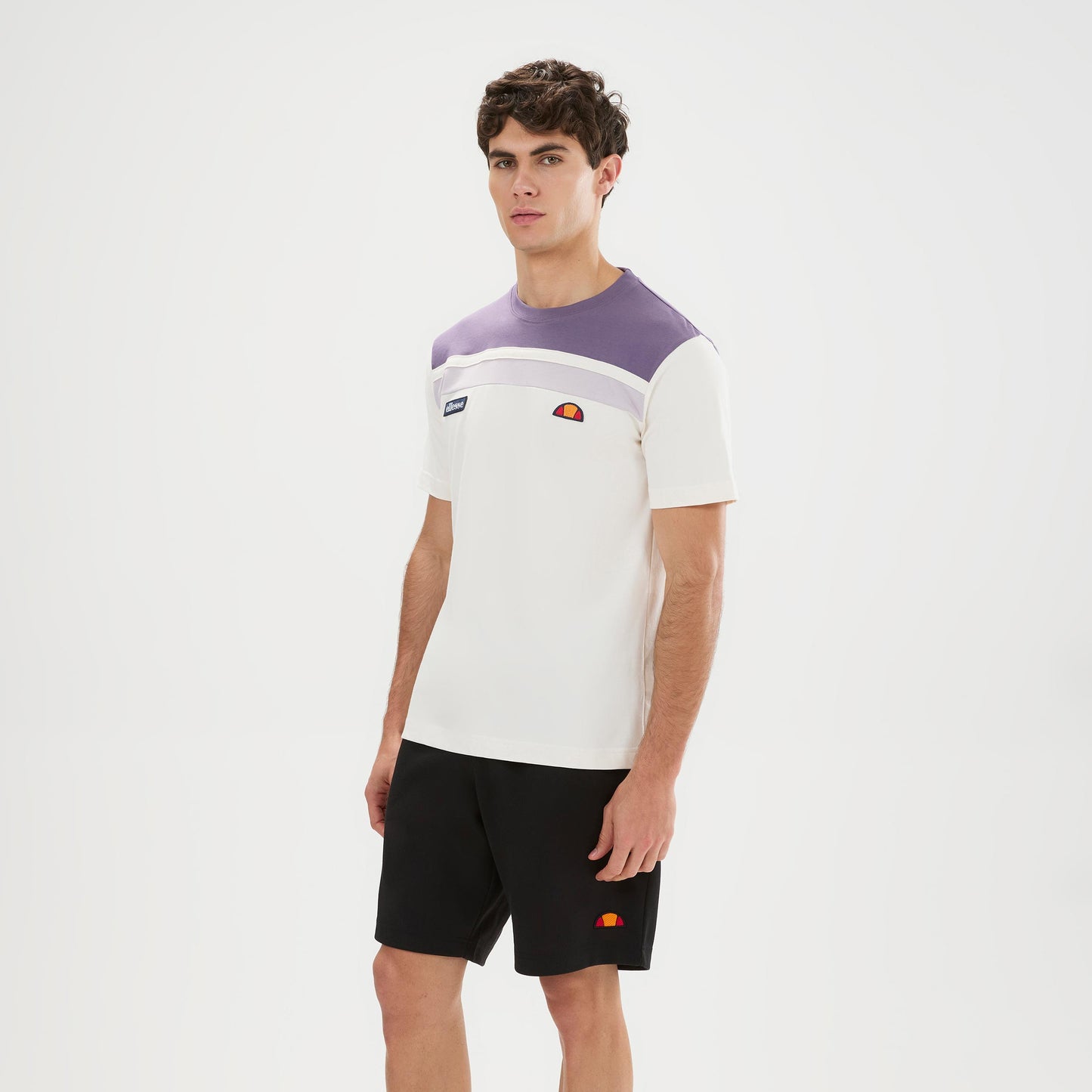 Ellesse Vignola Koszulka Mężczyźni - krem, liliowy