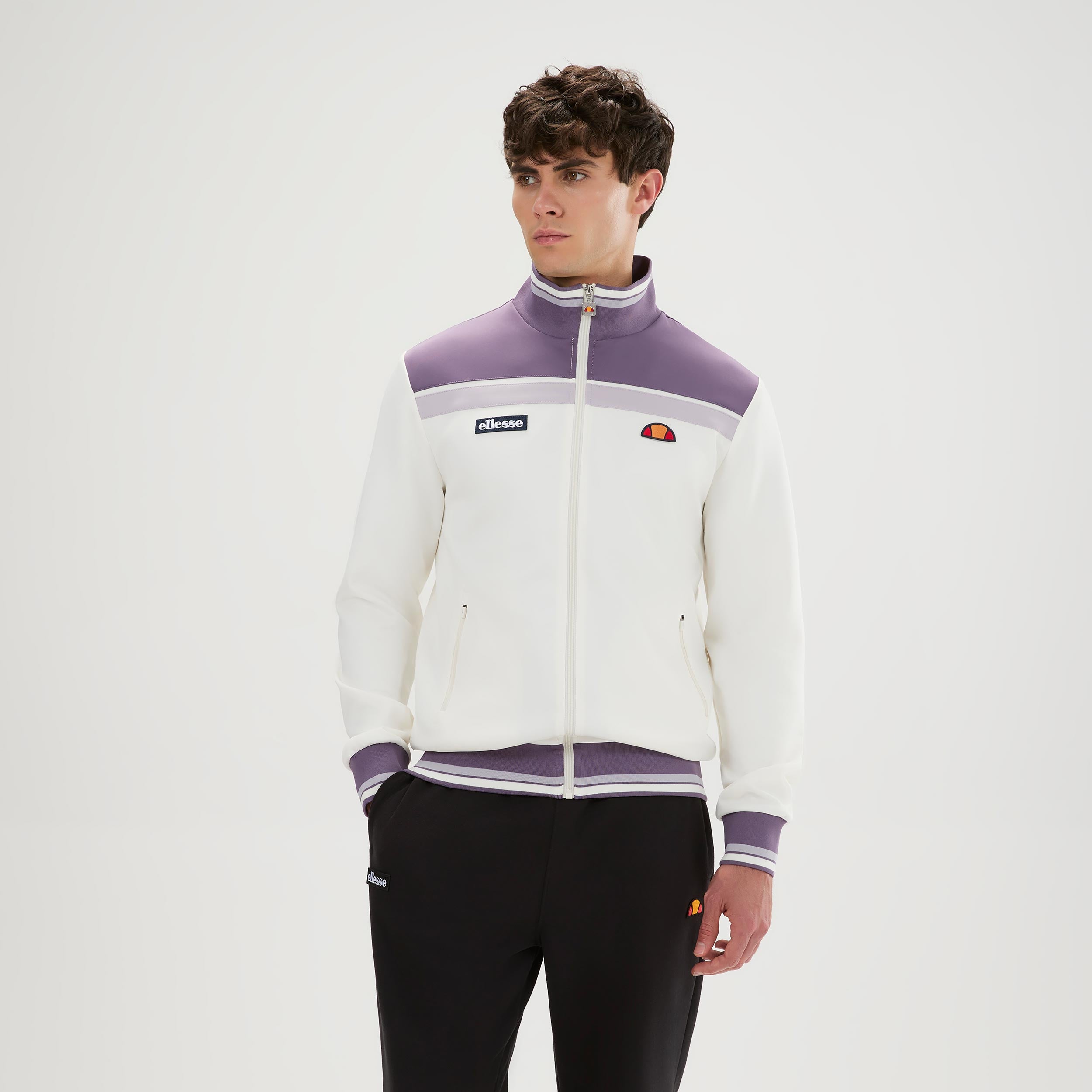 Ellesse Vignola Kurtka treningowa Mężczyźni - krem, liliowy