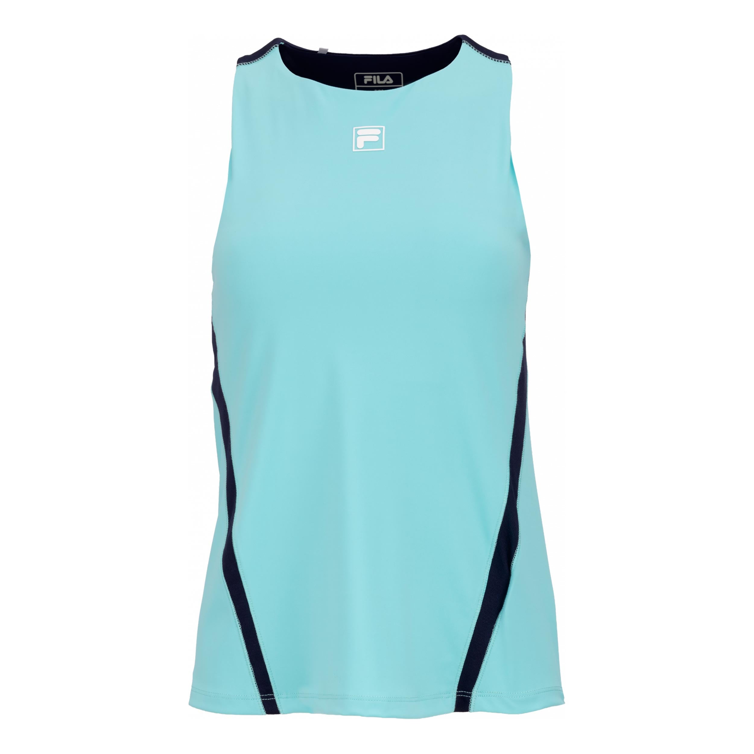 Fila Savannah (with built-in-bra) Tank top Kobiety - miętowy, ciemnoniebieski