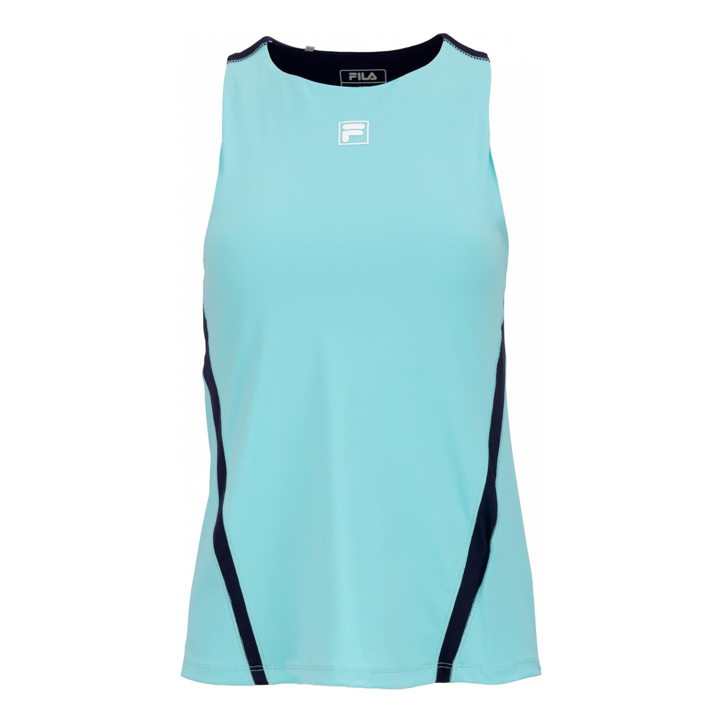 Fila Savannah (with built-in-bra) Tank top Kobiety - turkus, ciemnoniebieski