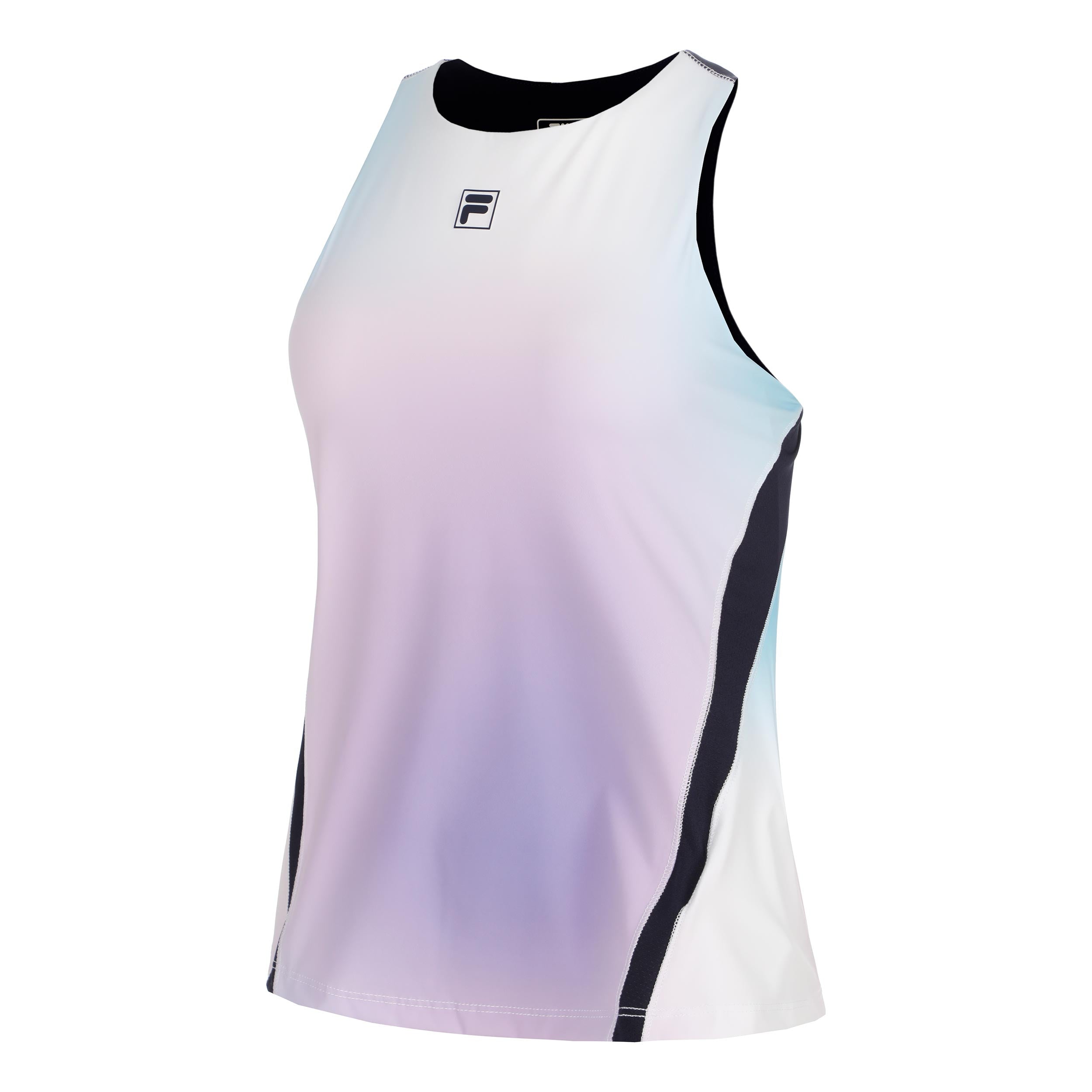 Fila Savannah (built-in-bra) Tank top Kobiety - biały, wielokolorowy