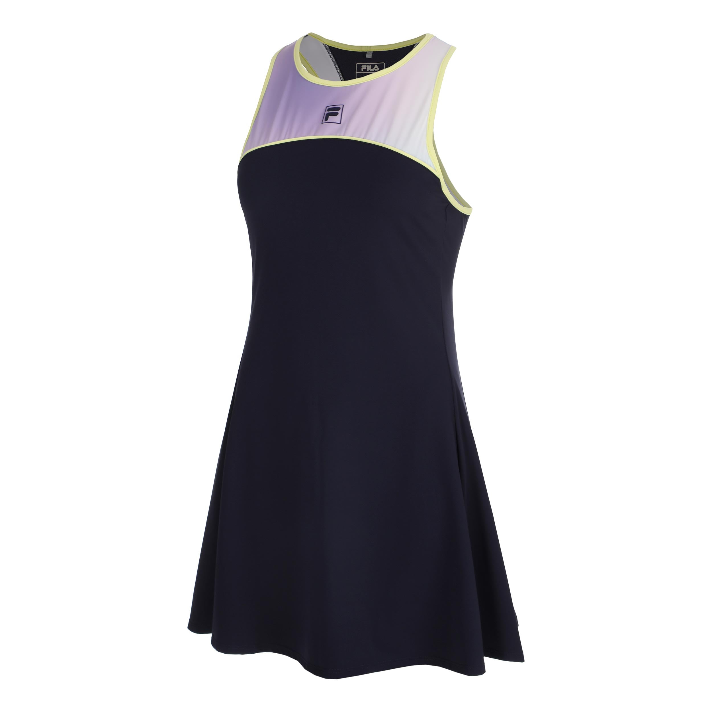 Fila Skylar Sukienka Kobiety - ciemnoniebieski, wielokolorowy