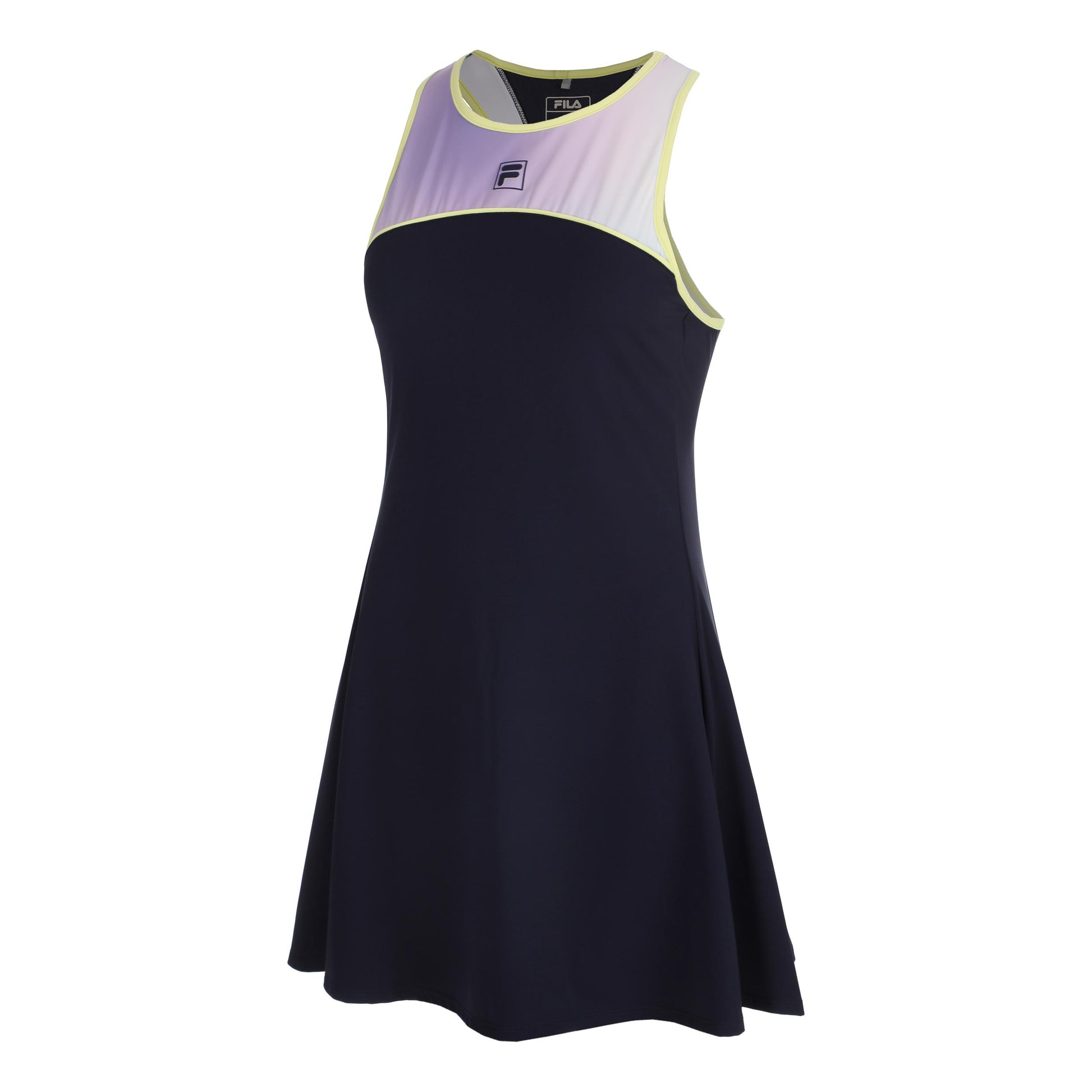 Fila Skylar Sukienka Kobiety - ciemnoniebieski, wielokolorowy