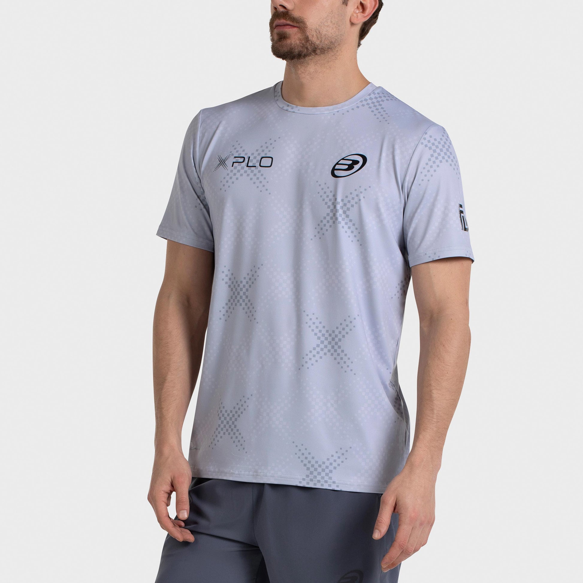 Bullpadel DiNenno 26 Koszulka Mężczyźni - szary