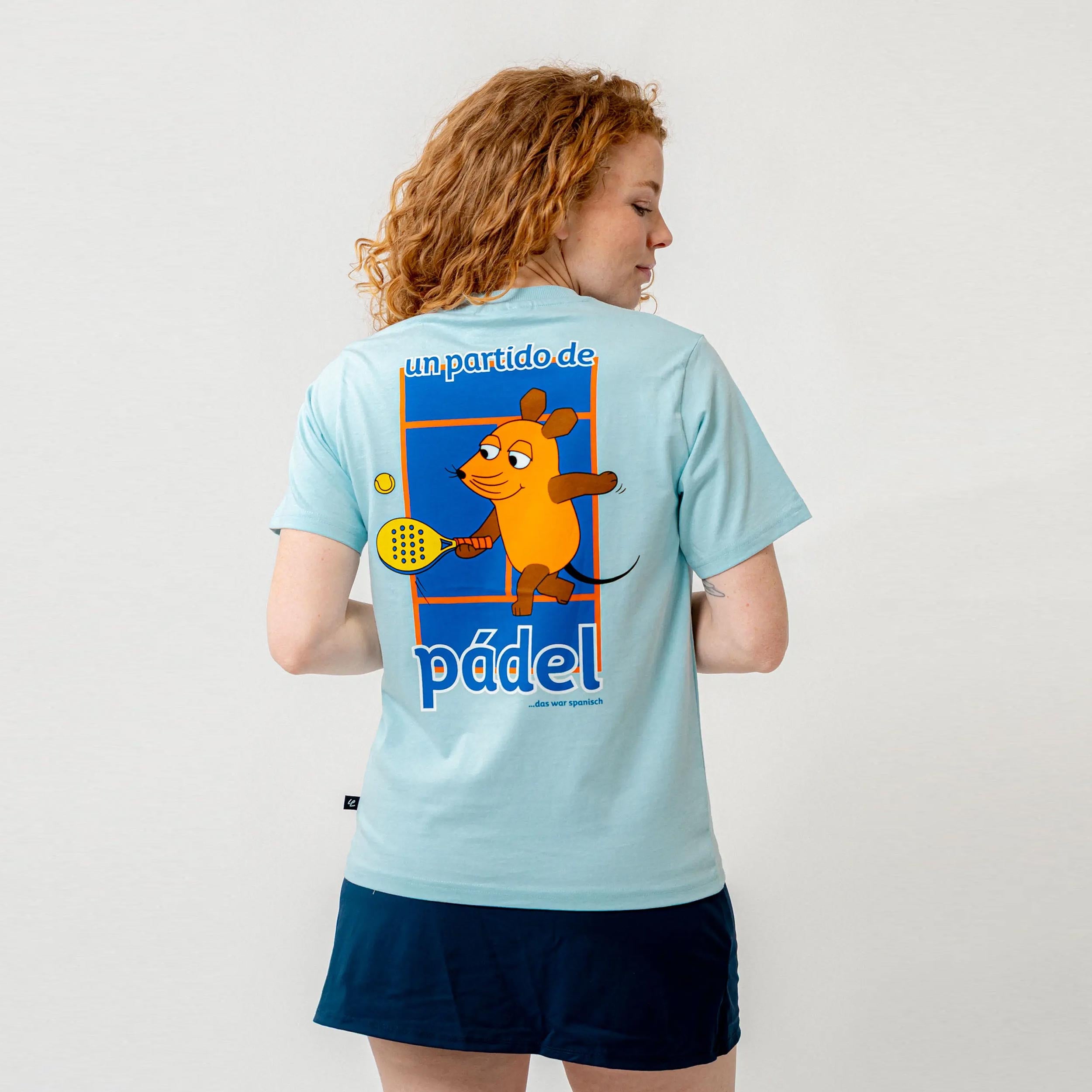 Lobster & Lemonade Maus Padel – '16 Park Koszulka Unisex - jasnoniebieski