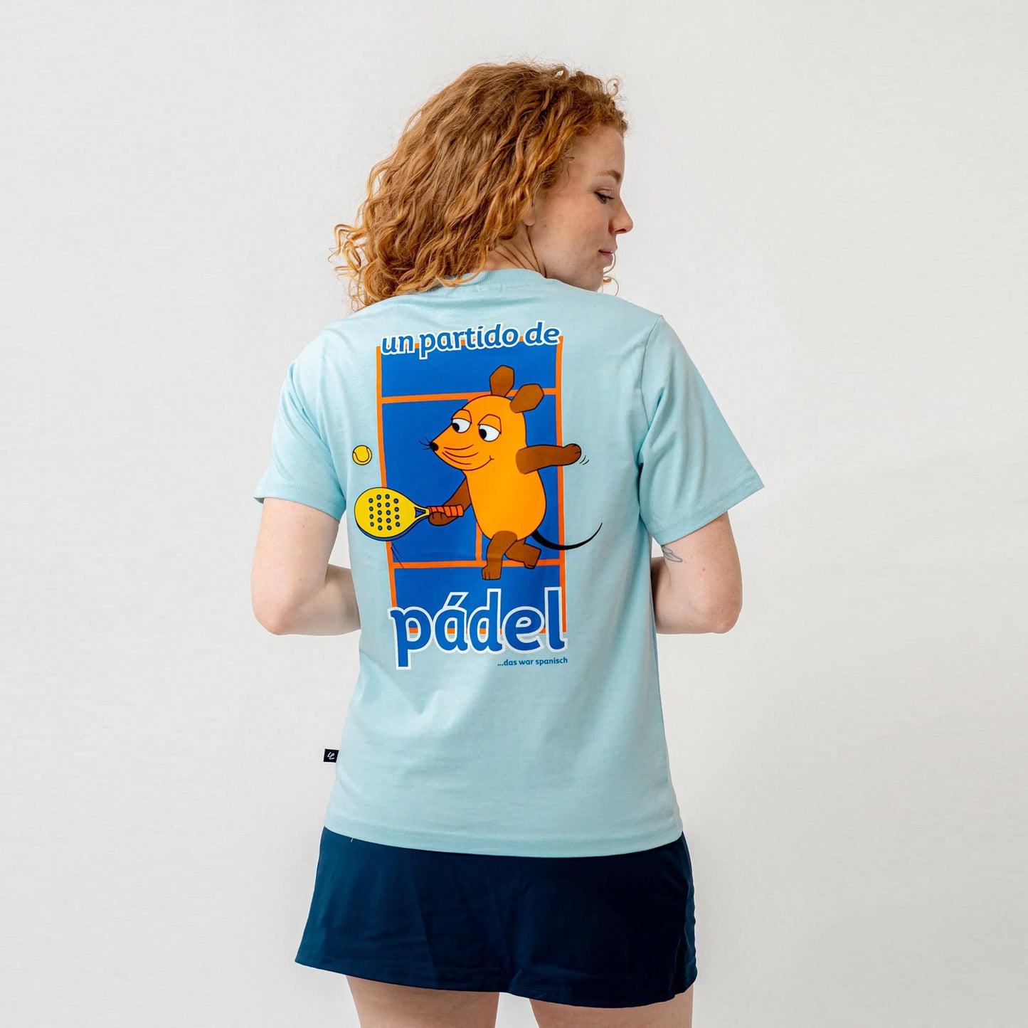 Lobster & Lemonade Maus Padel – '16 Park Koszulka Unisex - jasnoniebieski