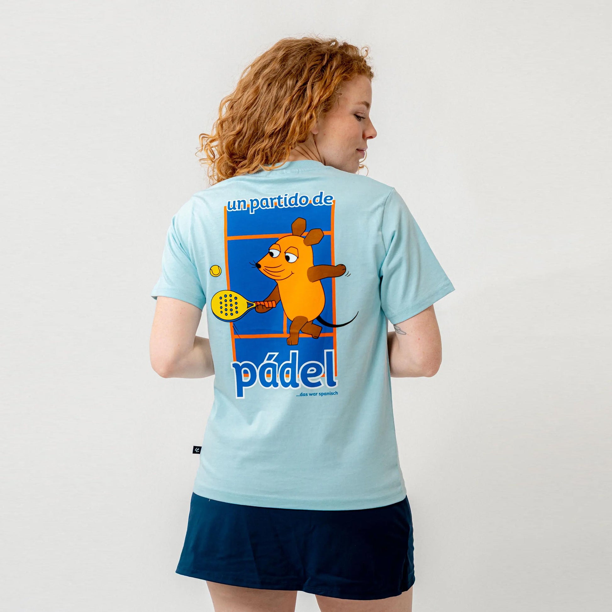 Lobster & Lemonade Maus Padel – '16 Park Koszulka Unisex - jasnoniebieski