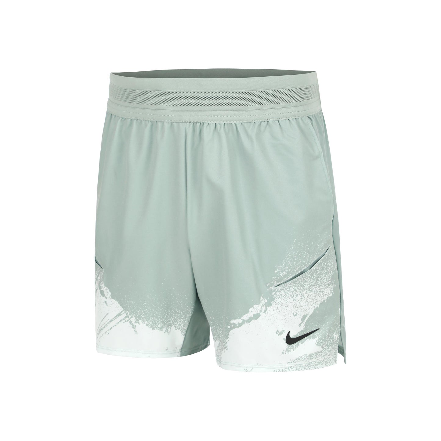 Nike Court Dri-Fit Slam Szorty Mężczyźni - złamana biel, czarny