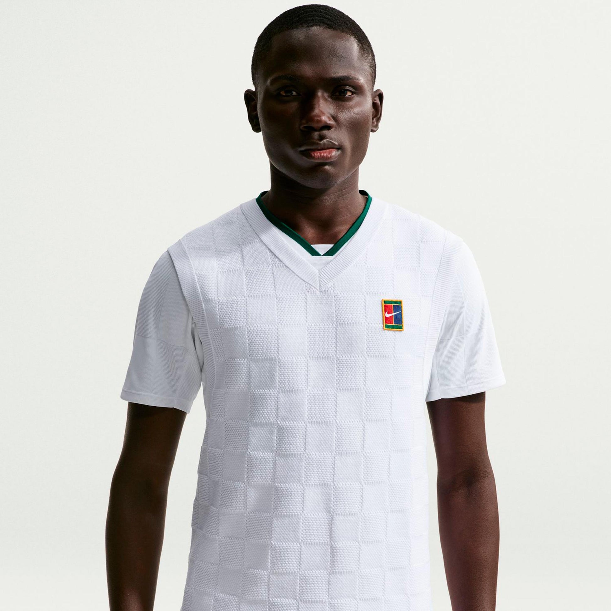 Nike Court Slam  Pulunder Mężczyźni - biały
