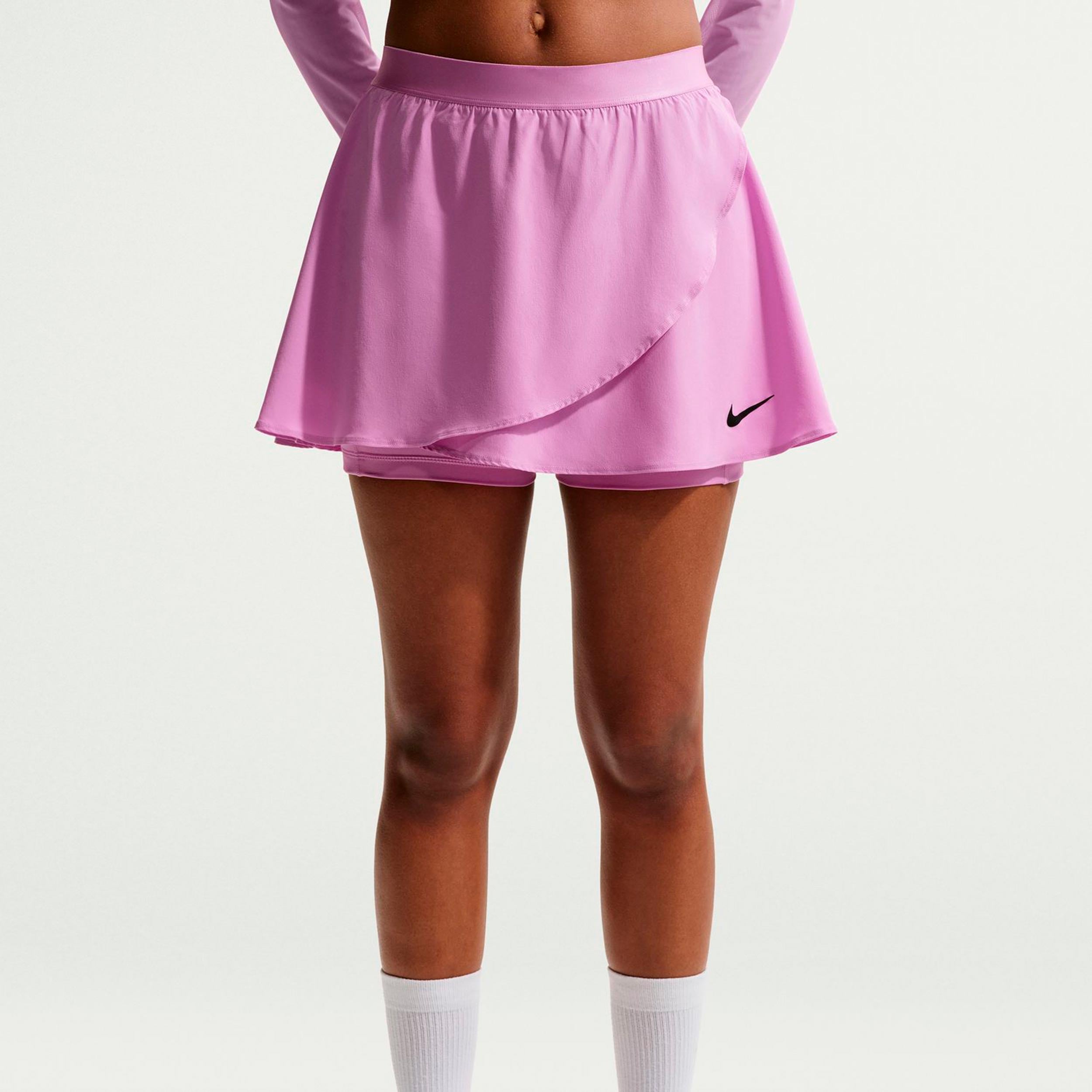 Nike Court Dri-Fit Slam High Rise Woven Spódnica Kobiety - fioletowy