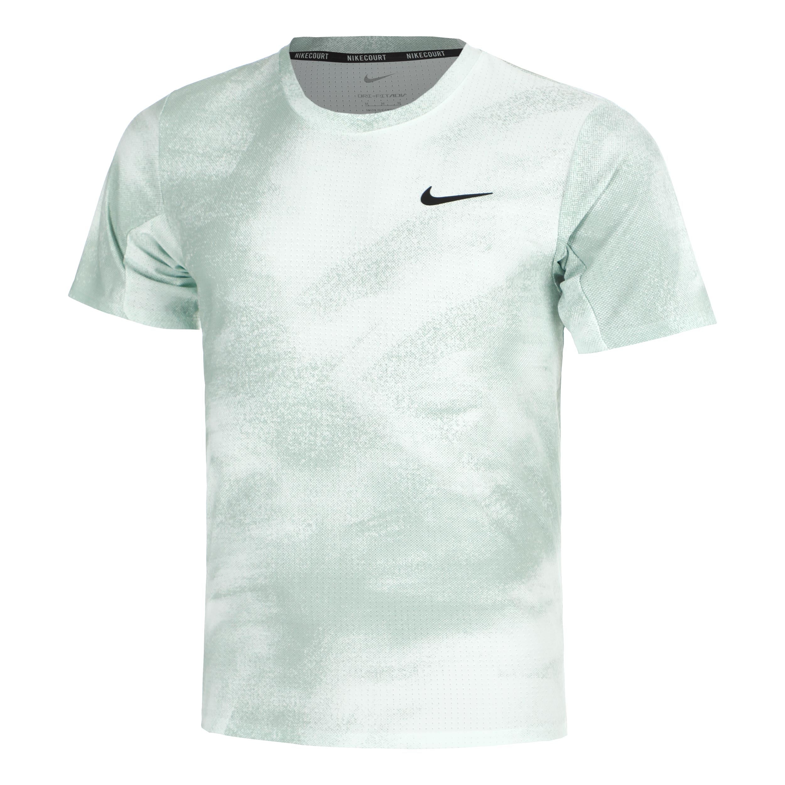 Nike Court Dri-Fit Advantage Slam Koszulka Mężczyźni - miętowy, czarny