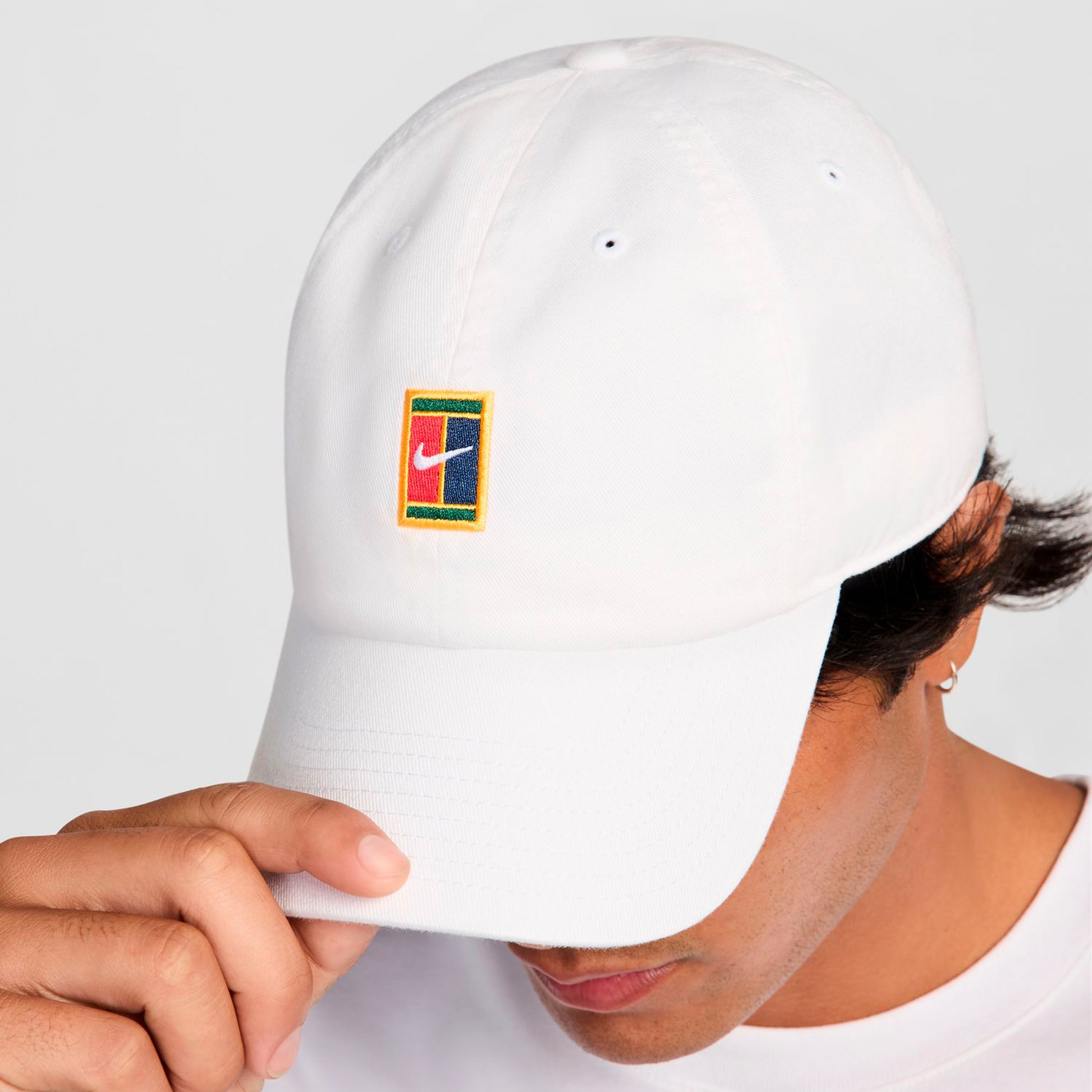 Nike Club Court Czapka Unisex - biały