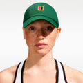 Club Court Czapka Unisex - ciemnozielony
