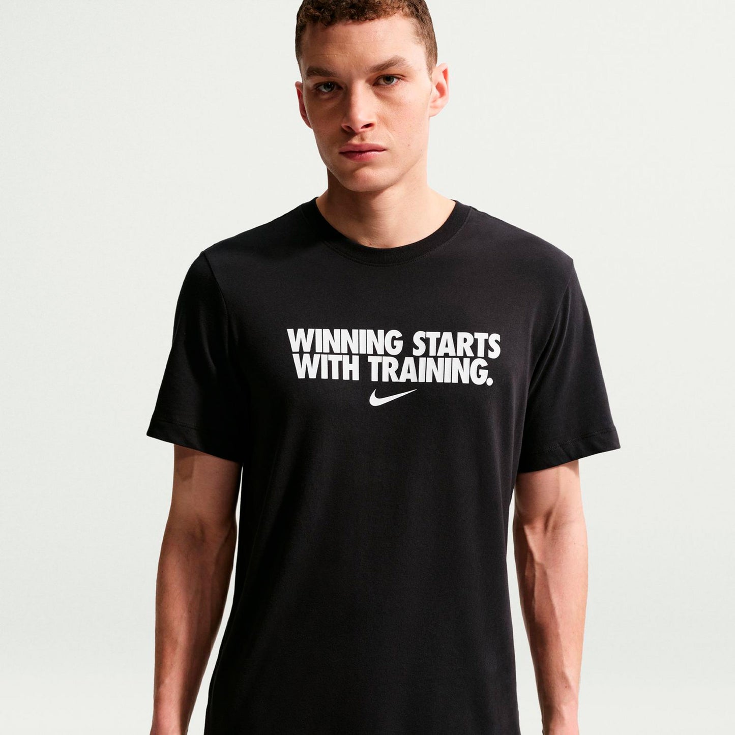 Nike Dri-Fit Winning Koszulka Mężczyźni - czarny
