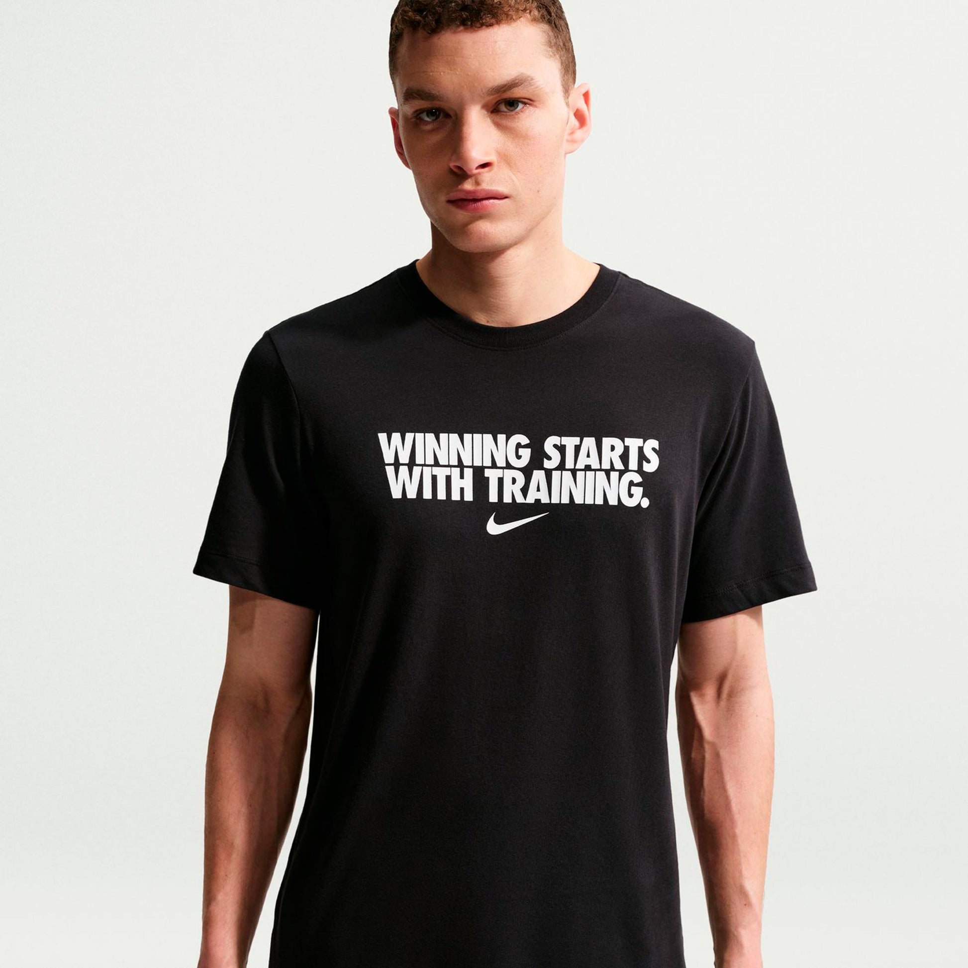 Nike Dri-Fit Winning Koszulka Mężczyźni - czarny