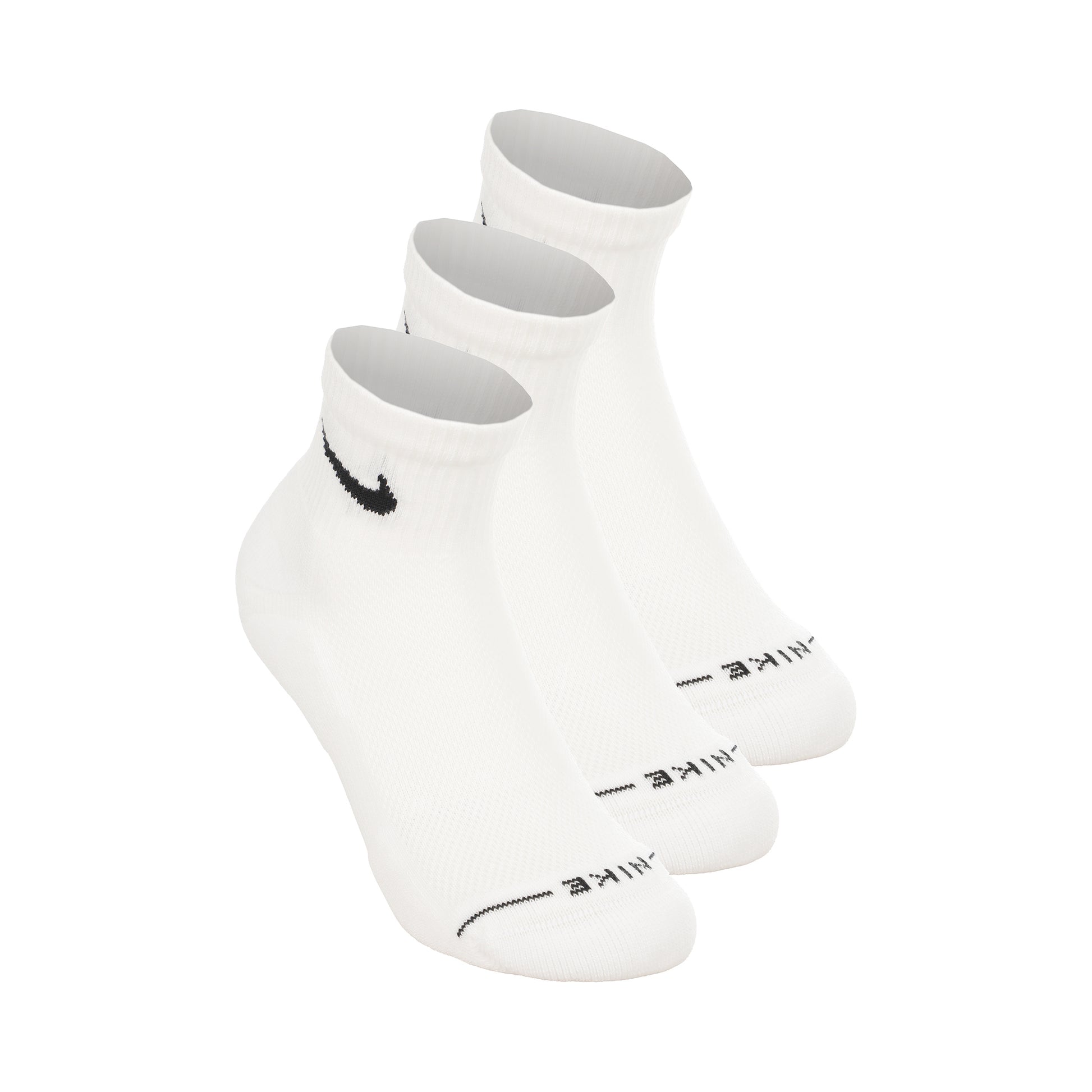 Nike Ankle Skarpety tenisowe Opakowanie 3 szt. Unisex - biały