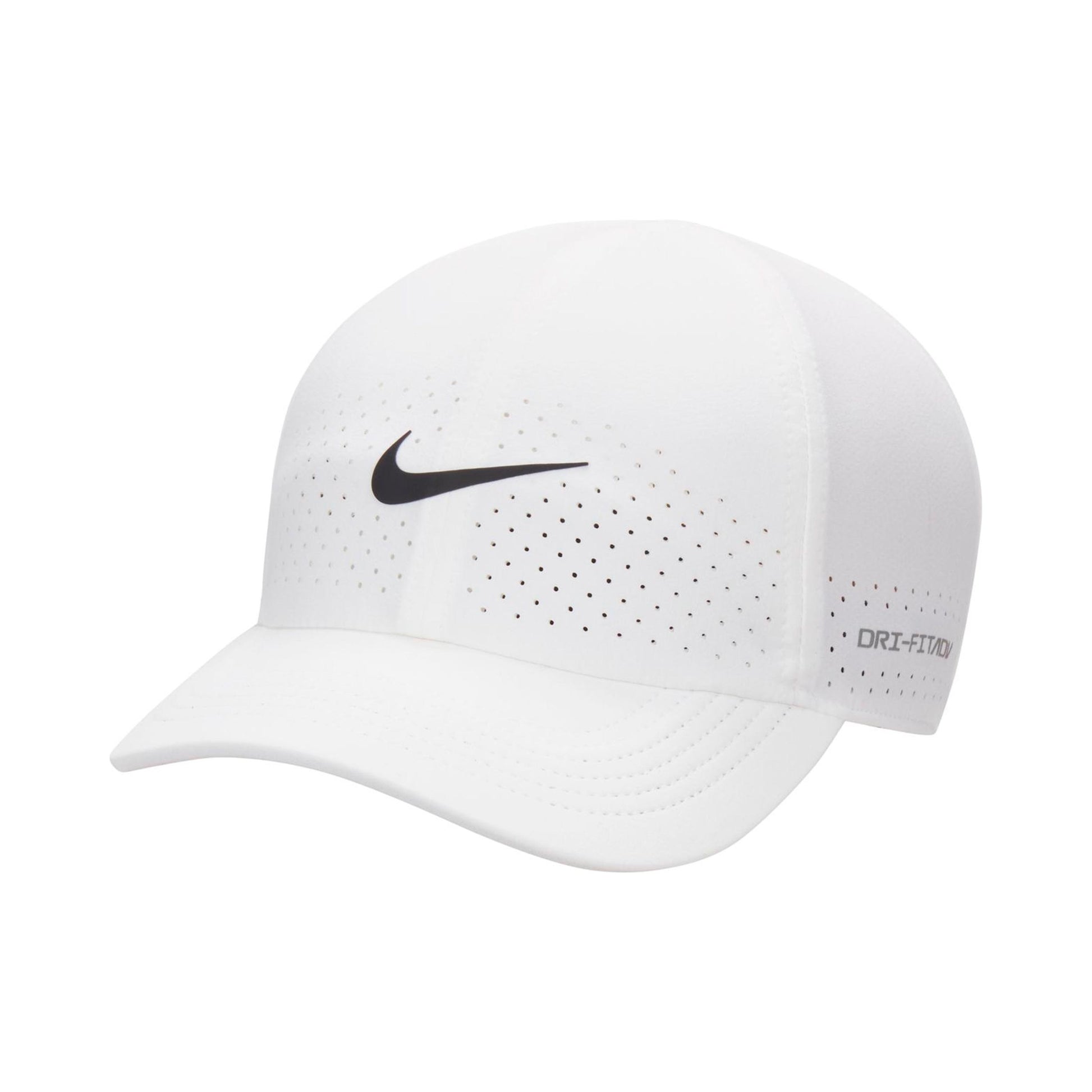 Nike Dri-Fit Advantage Club Czapka Unisex - biały, czarny