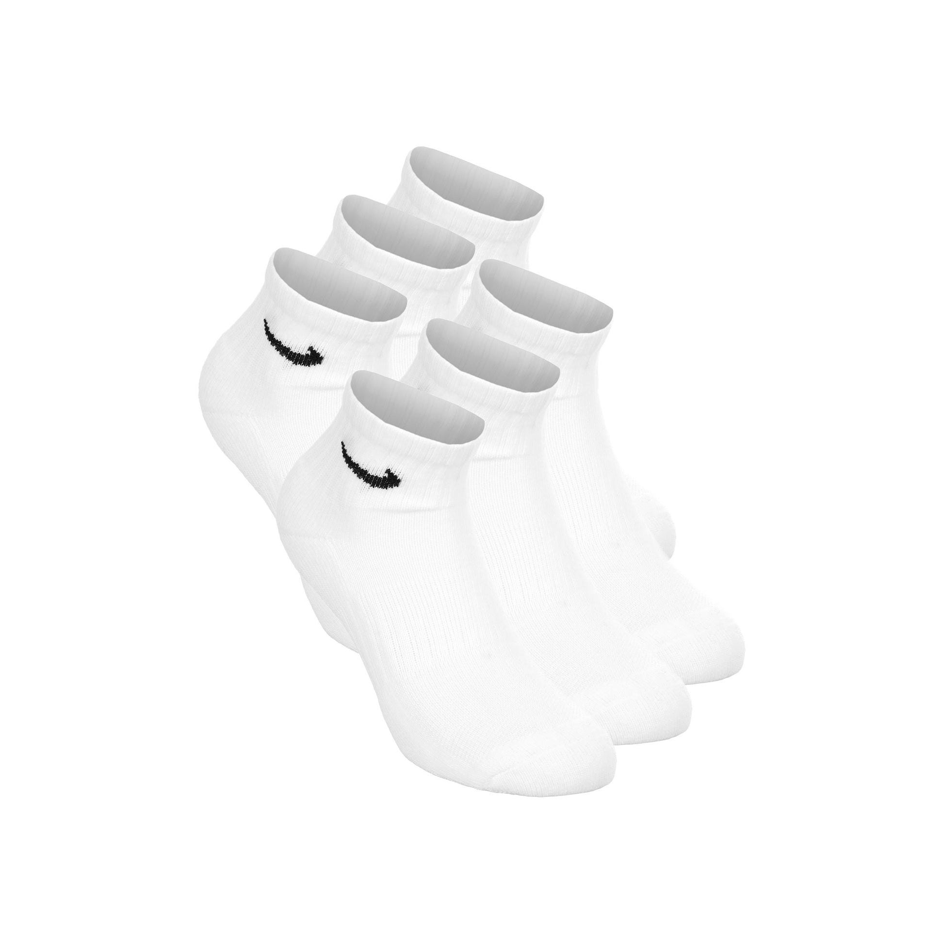 Nike Everyday Ankle Skarpety tenisowe Opakowanie 6 szt. Dzieci - biały, czarny