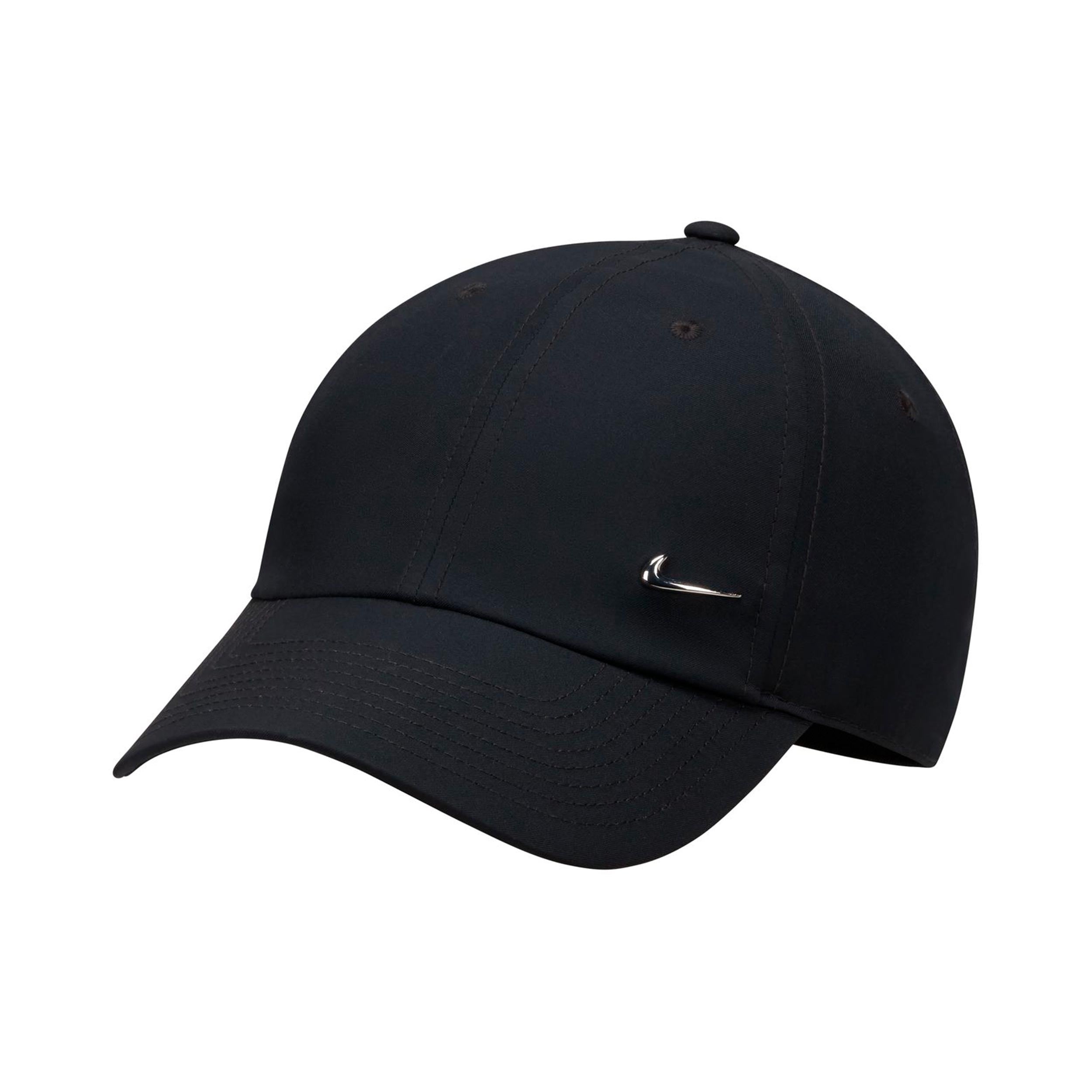 Nike Dri-Fit Club Metal Swoosh Czapka Unisex - czarny