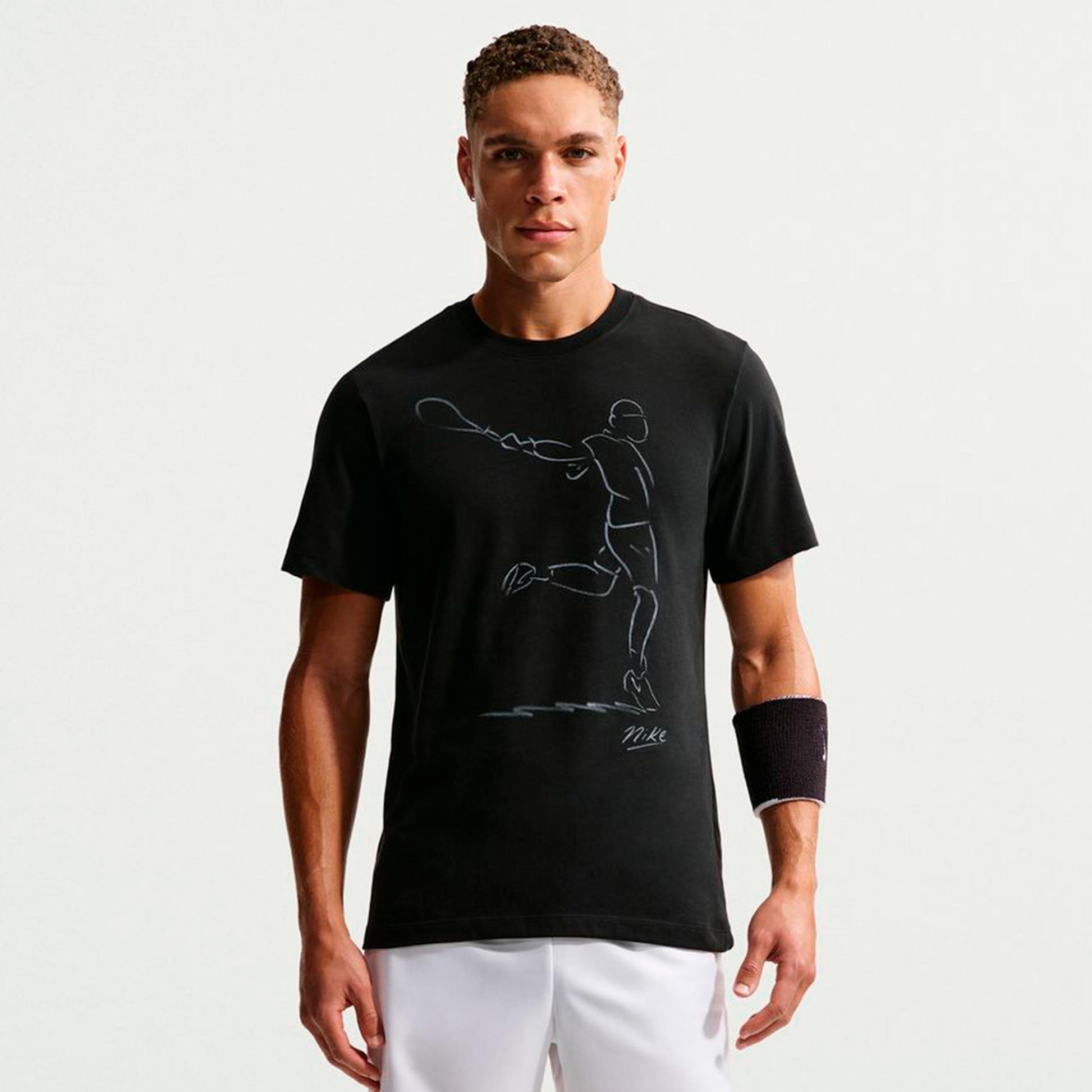 Nike Court Dri-Fit Koszulka Mężczyźni - czarny