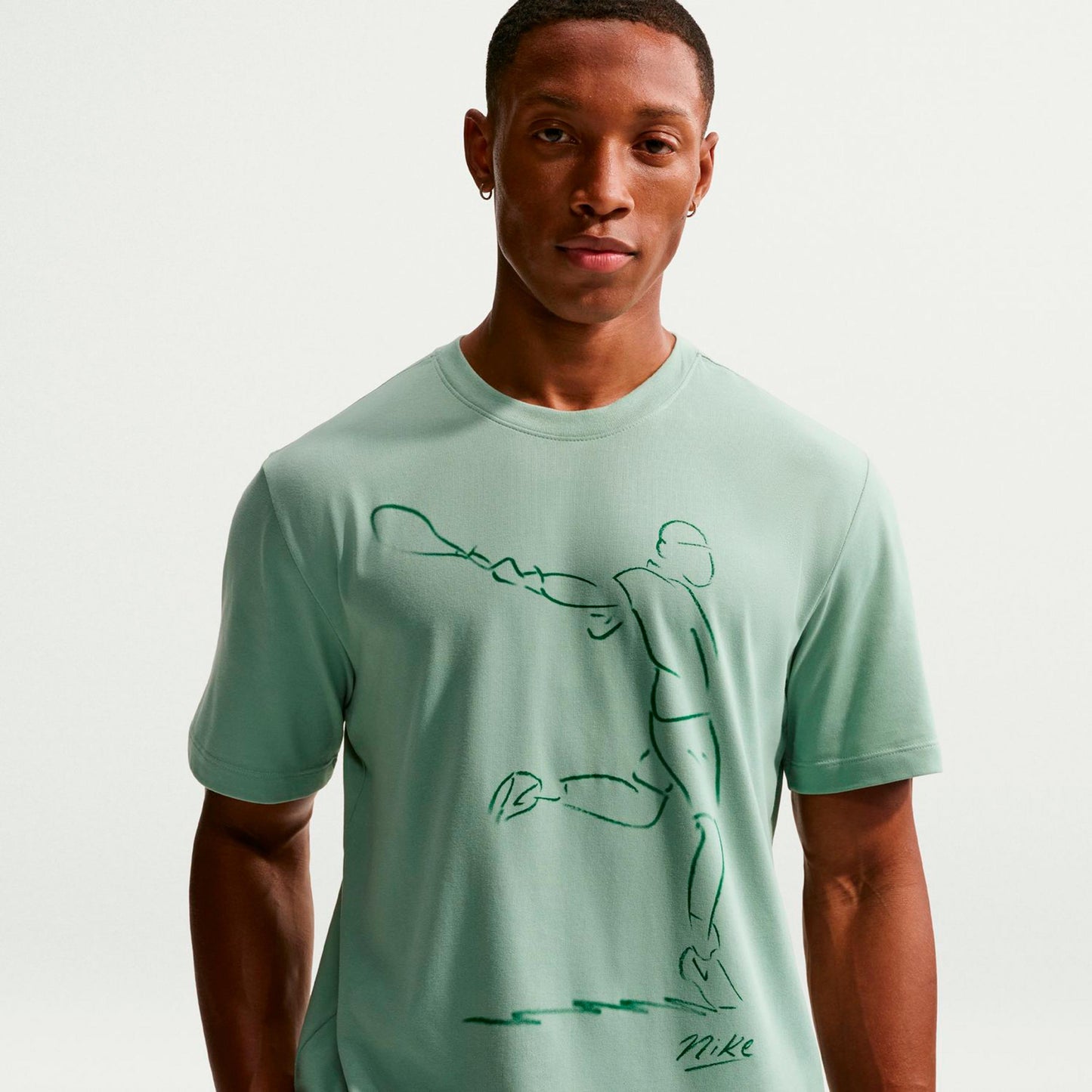 Nike Court Dri-Fit Koszulka Mężczyźni - złamana biel
