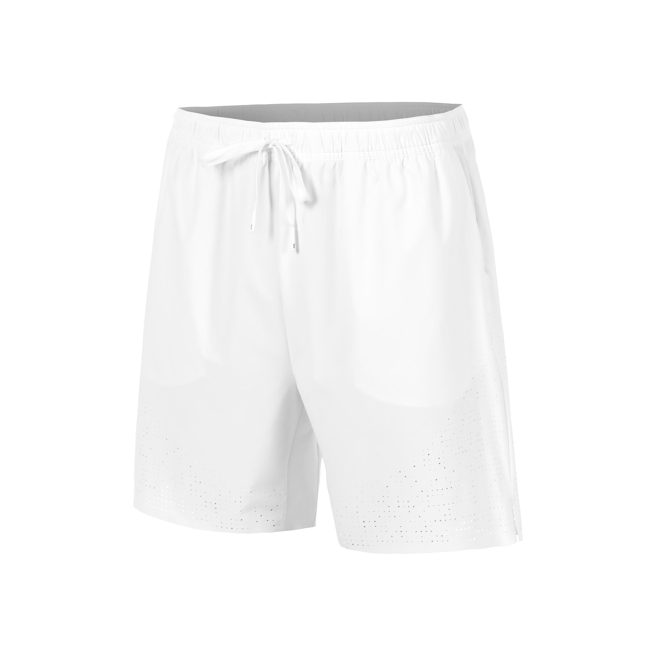 On 7" Court Shorts LDN Szorty Mężczyźni - biały