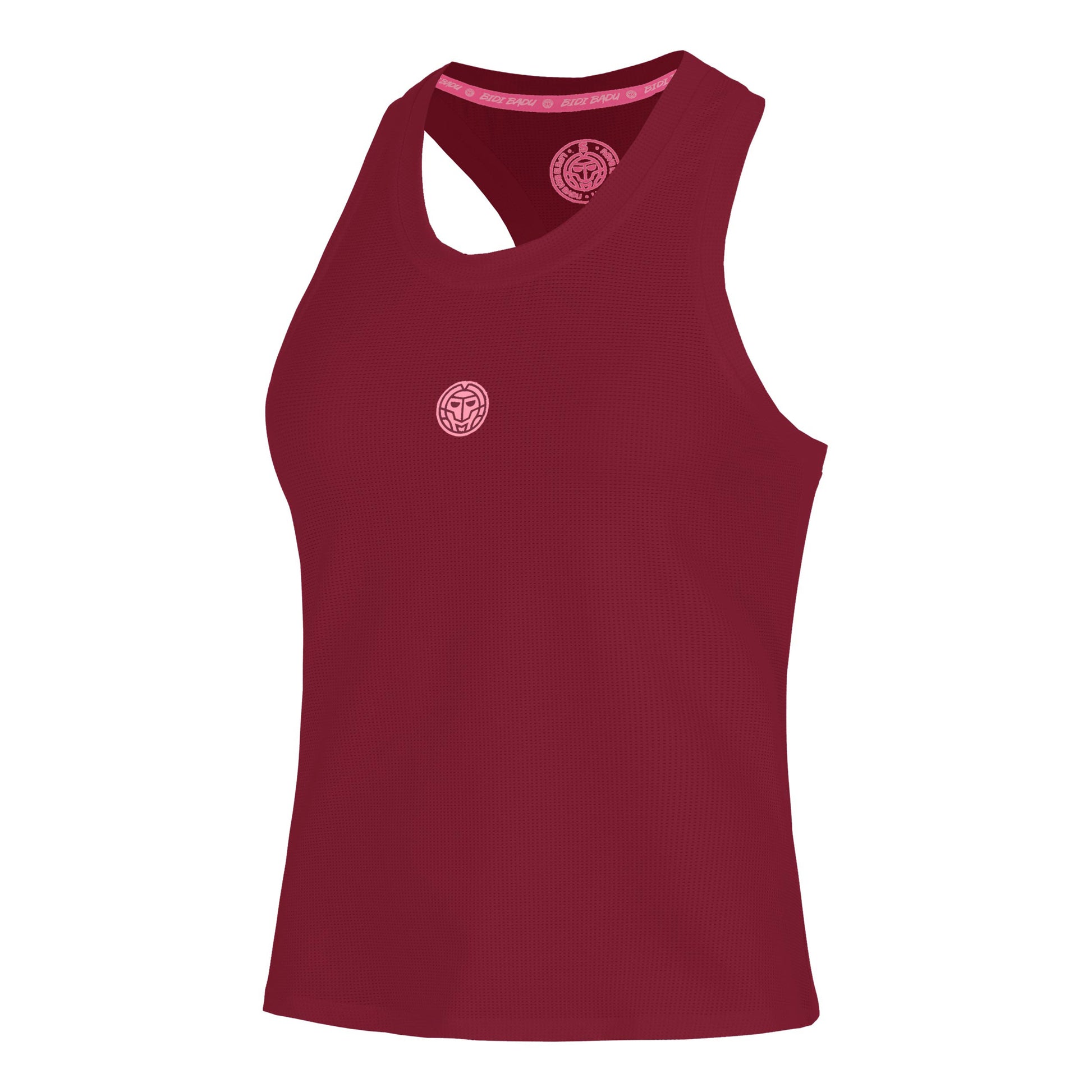 BIDI BADU Freeze Out Racerback Printed  Tank top Kobiety - ciemnoczerwony