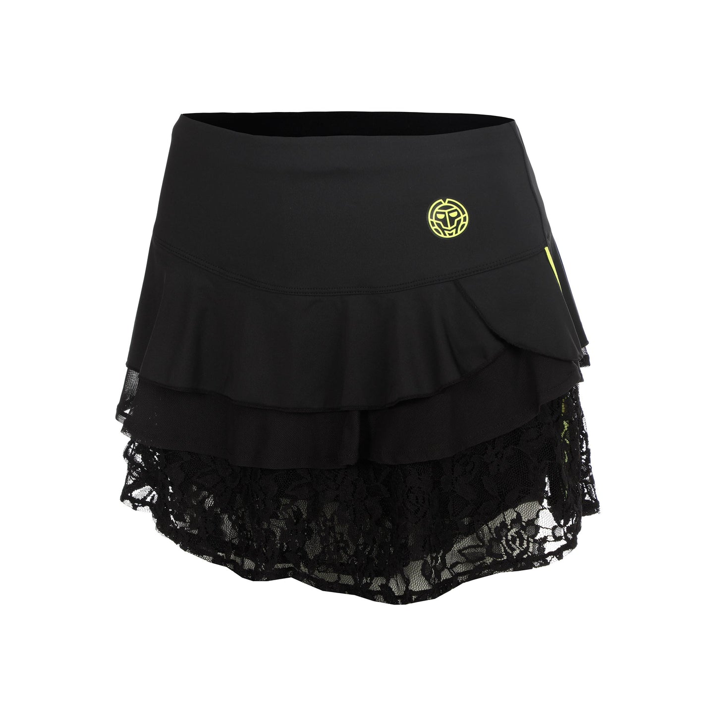 BIDI BADU Night Flash Layering Lace Spódnica Dziewczynki - czarny