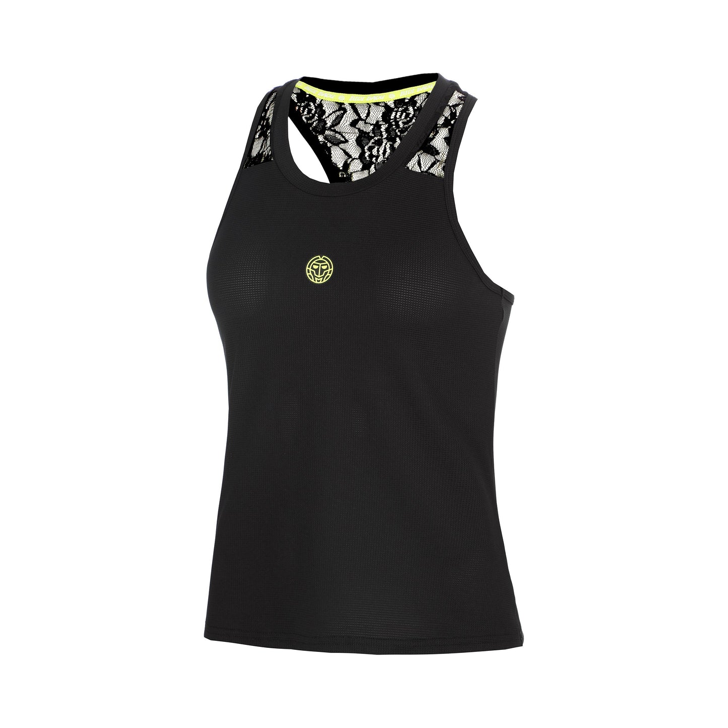 BIDI BADU Night Flash Racerback Lace Tank top Dziewczynki - czarny
