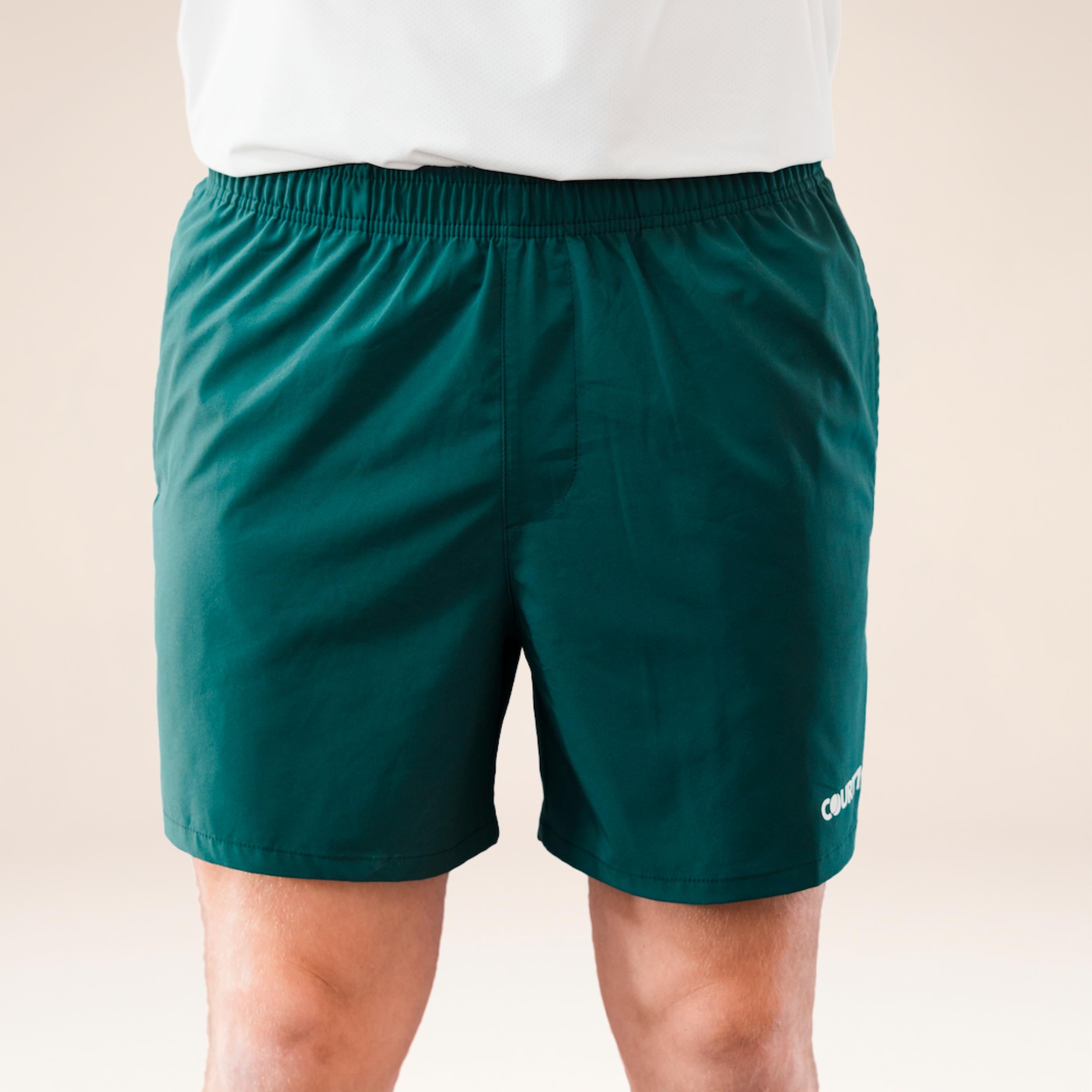 COURT7 Dual Pocket 5in Szorty Mężczyźni - zieleń
