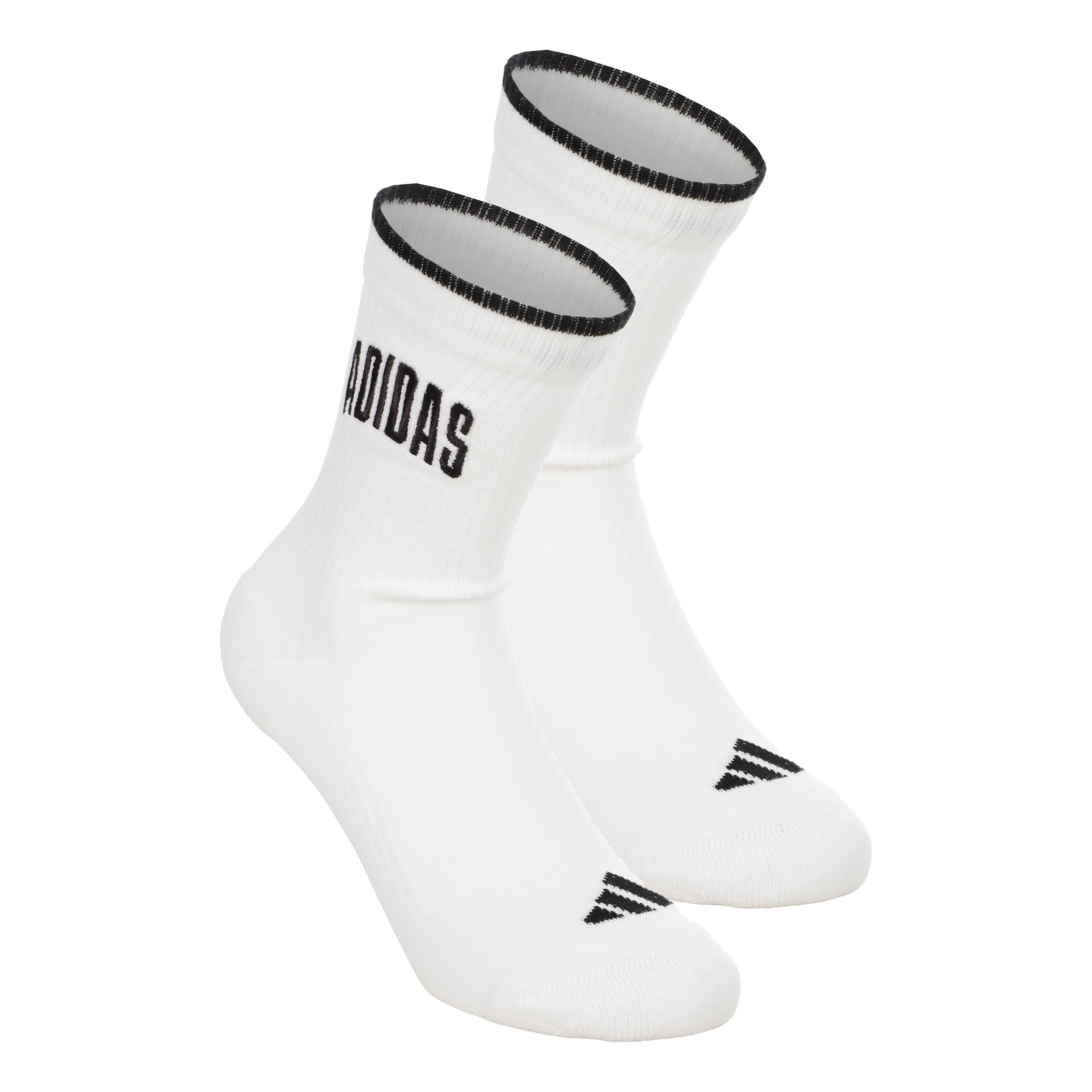 adidas Stadium Skarpety tenisowe Unisex - biały, czarny
