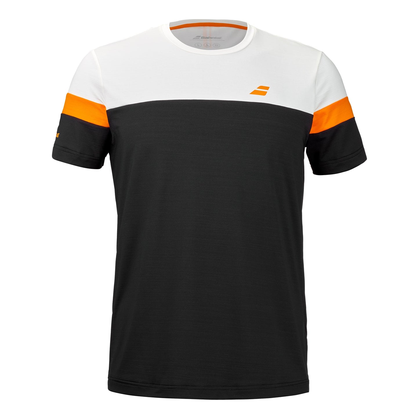 Babolat Performance Crew Neck Koszulka Mężczyźni - czarny, biały