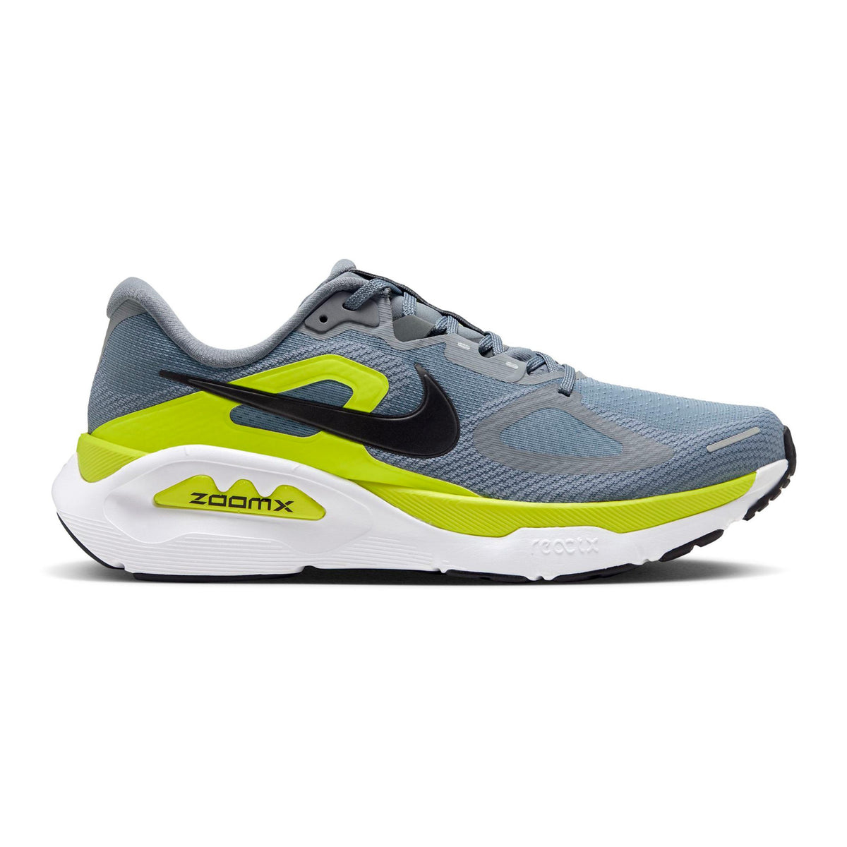 Nike Structure Plus But stabilizujący Mężczyźni - szary, cytrynowy żółty