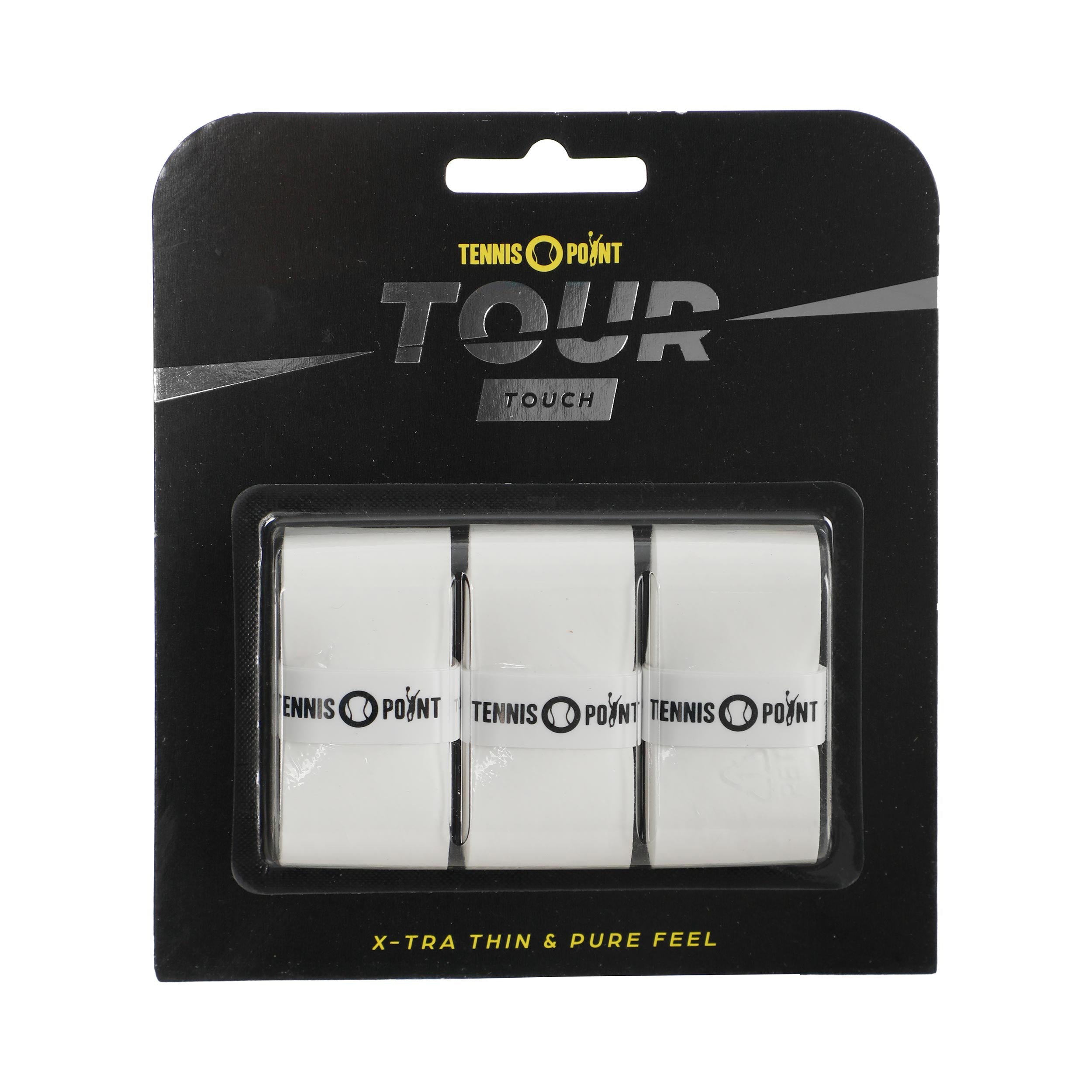 Tennis-Point Tour Touch  Opakowanie 3 szt. - biały