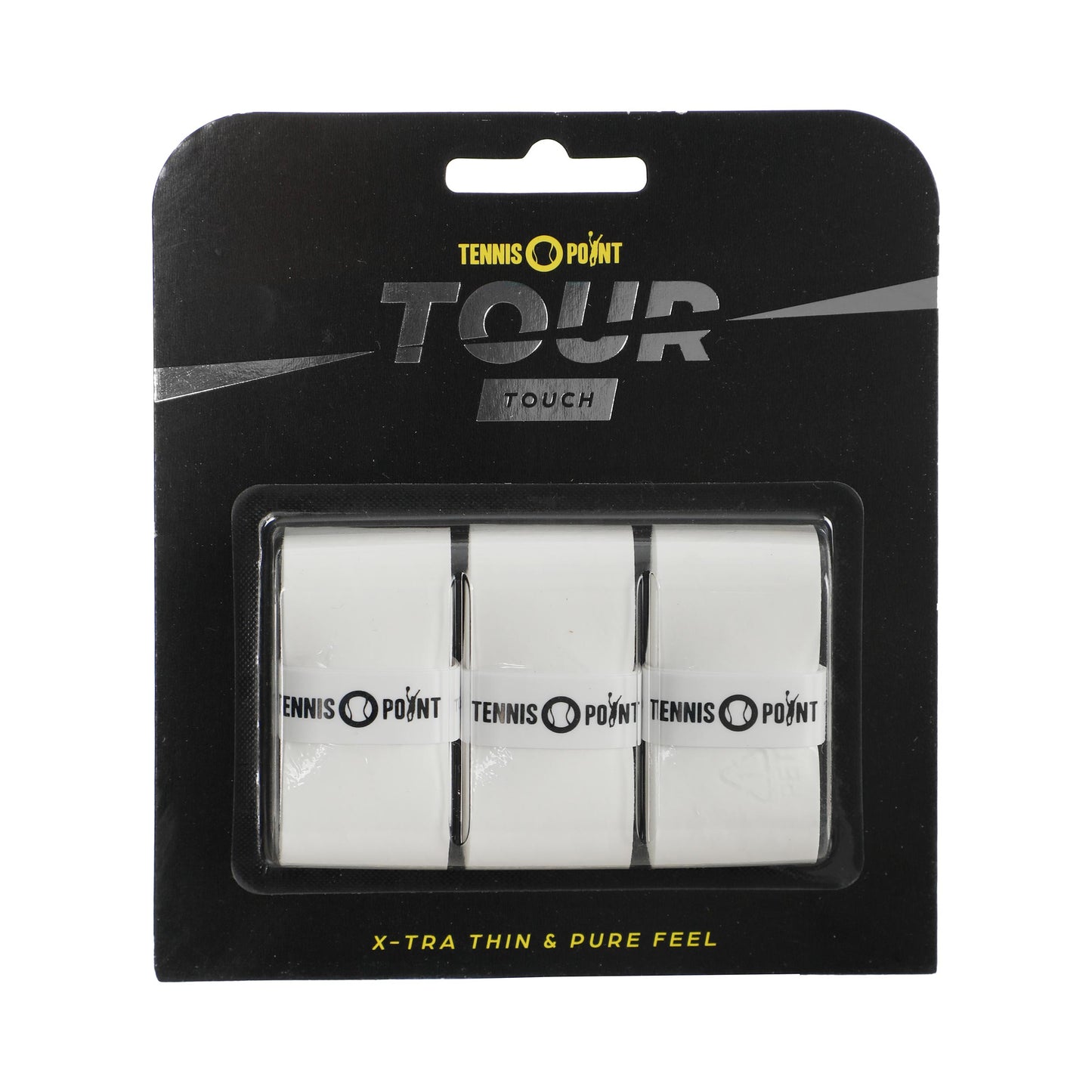 Tennis-Point Tour Touch  Opakowanie 3 szt. - biały