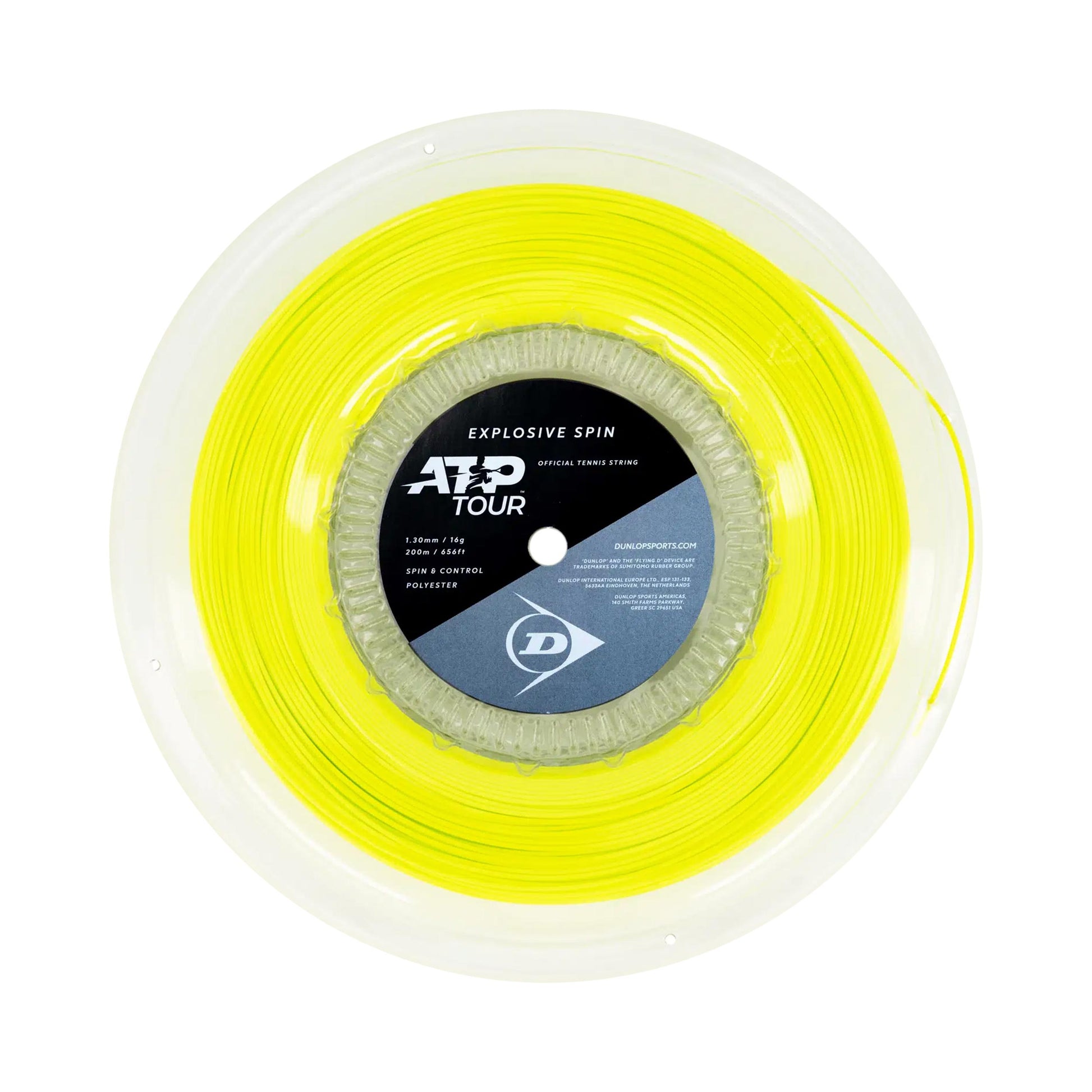 Dunlop Explosive Spin Szpula do naciągów 200m - żółty