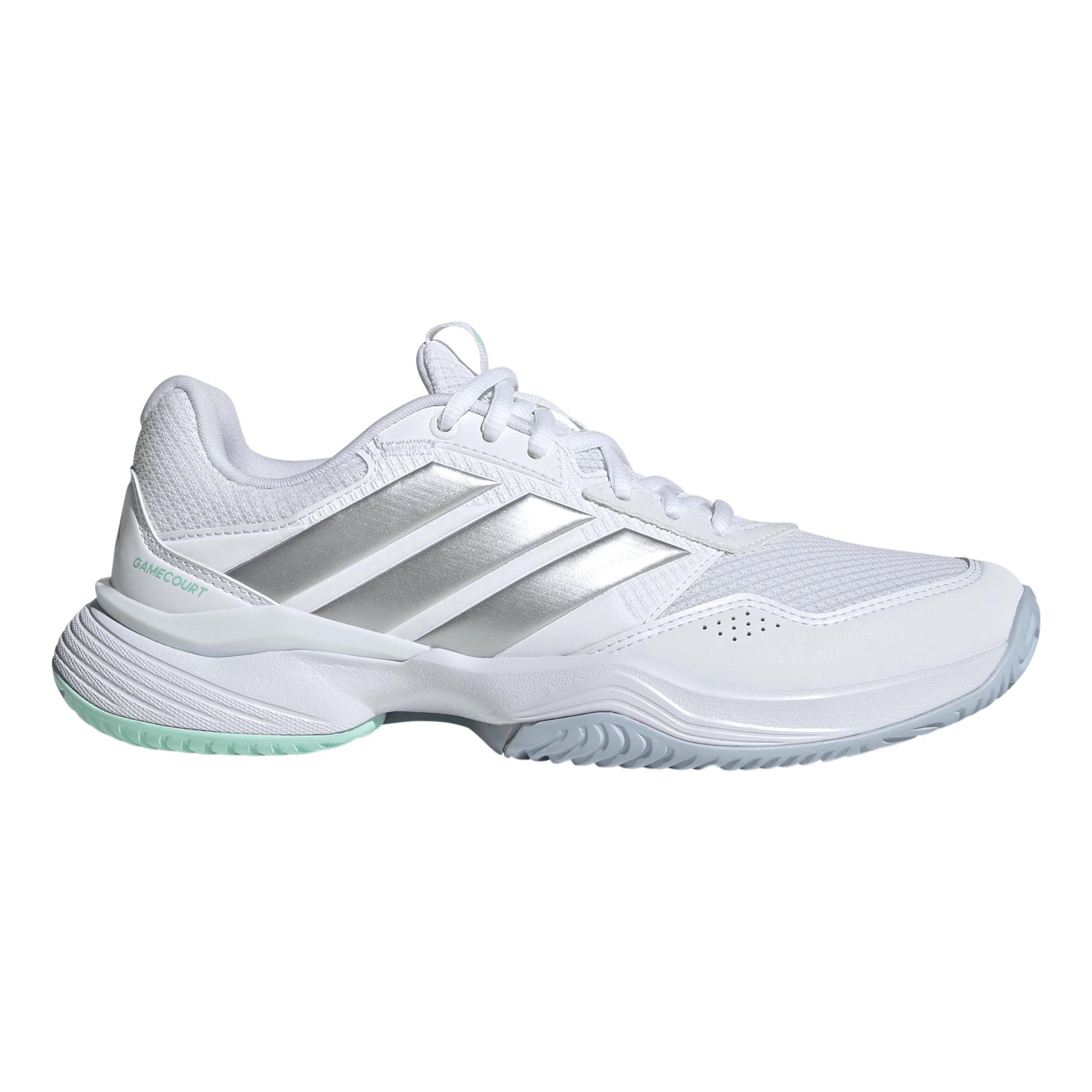adidas GameCourt 3 buty do tenisa allcourt Kobiety - biały, srebrny