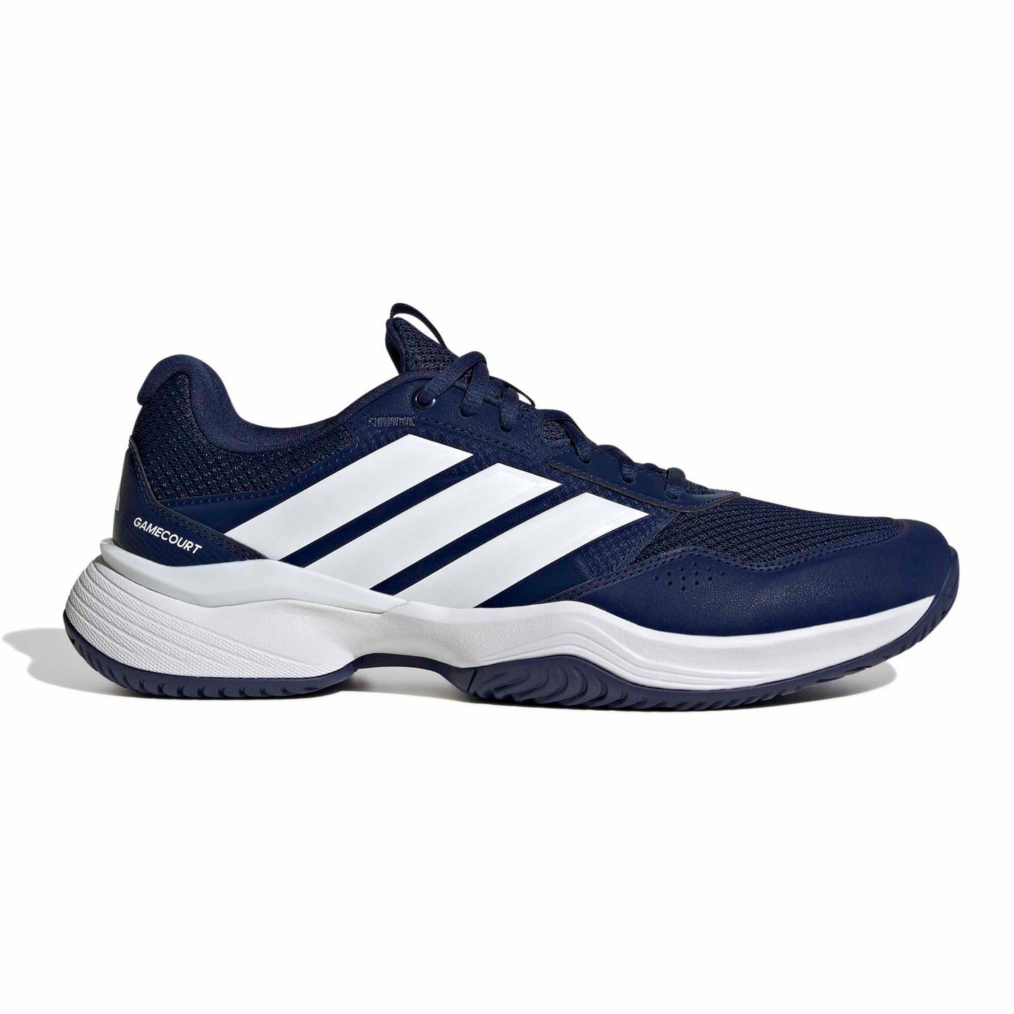 adidas GameCourt 3 Wide buty do tenisa allcourt Mężczyźni - ciemnoniebieski, biały
