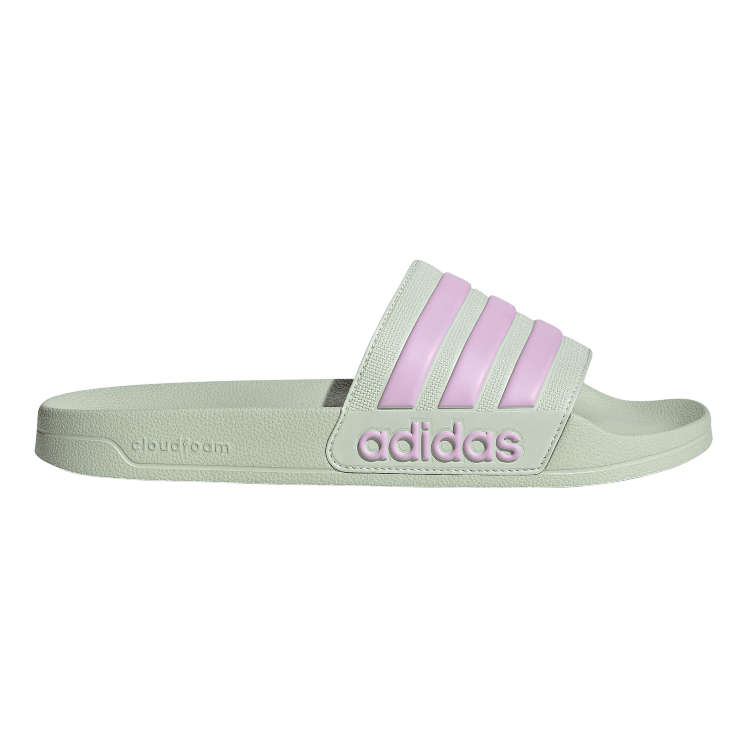 adidas Adilette Shower Klapki kąpielowe Unisex - miętowy, liliowy