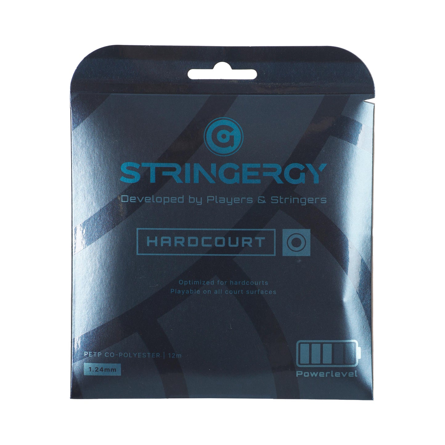 Stringergy Hardcourt Zestaw naciągów 12m - niebieski