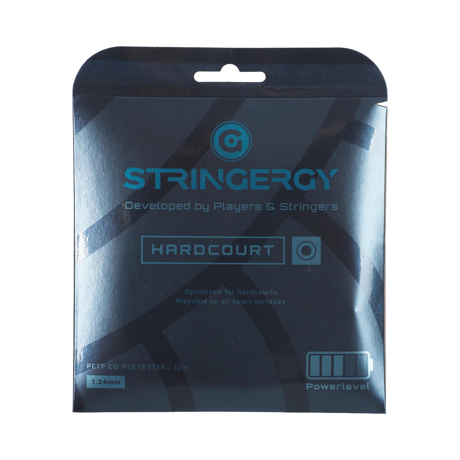 Stringergy Hardcourt Zestaw naciągów 12m - niebieski