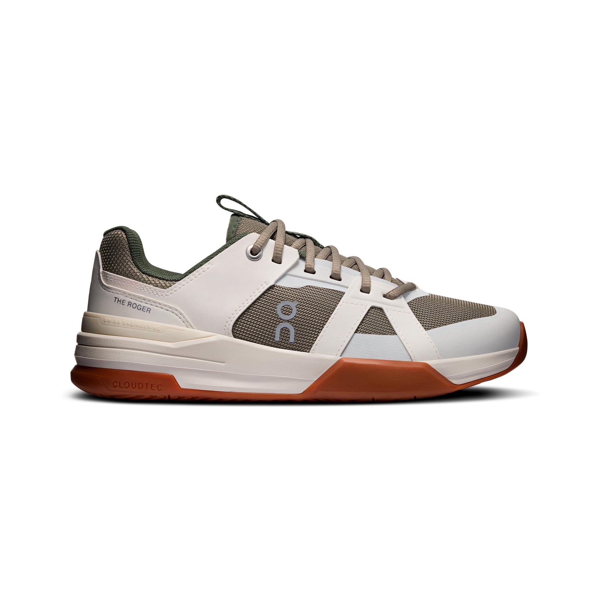 On THE ROGER CH Pro Youth buty do tenisa allcourt Dzieci - krem, oliwka