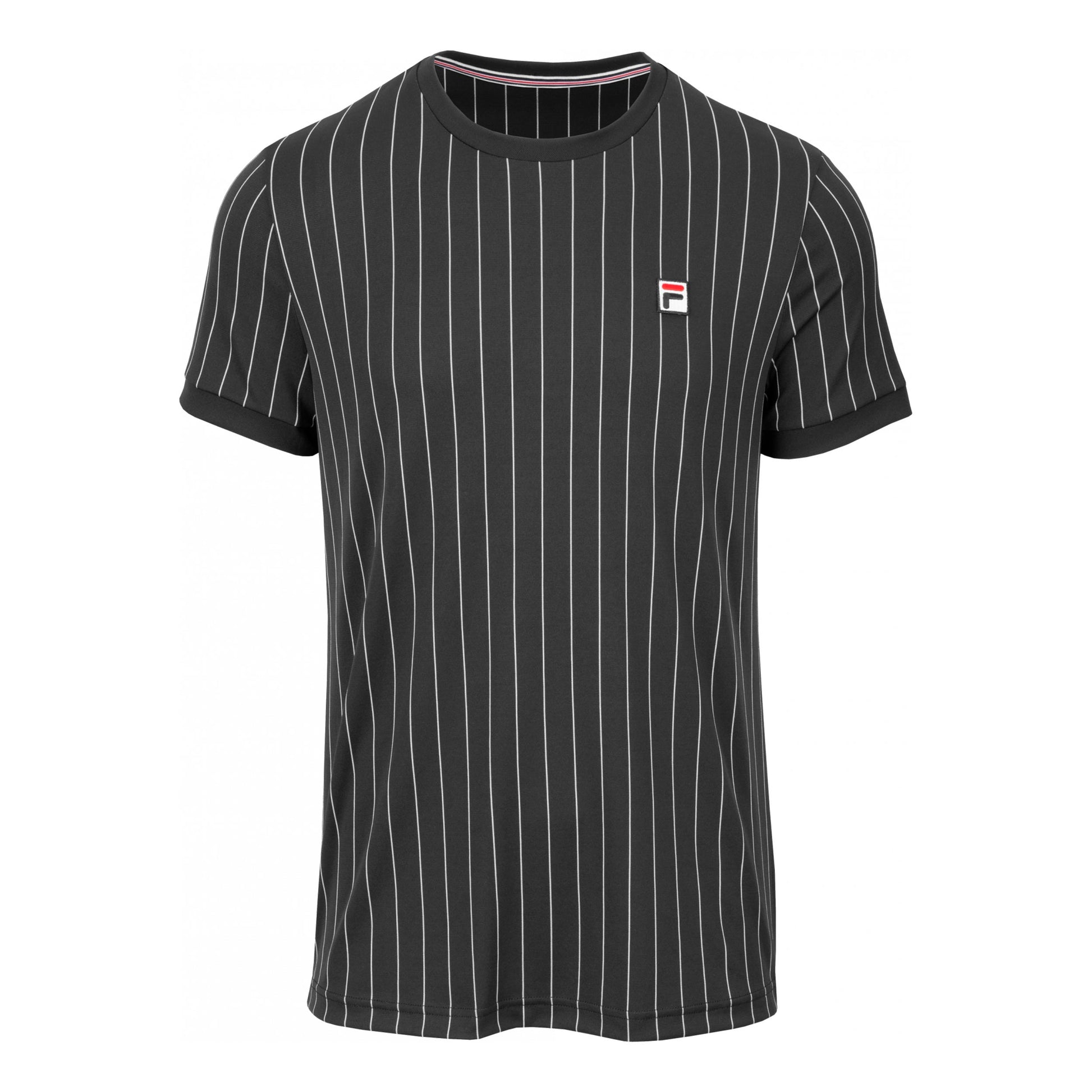 Fila BB1 Shirt Stripes Koszulka Mężczyźni - czarny, biały